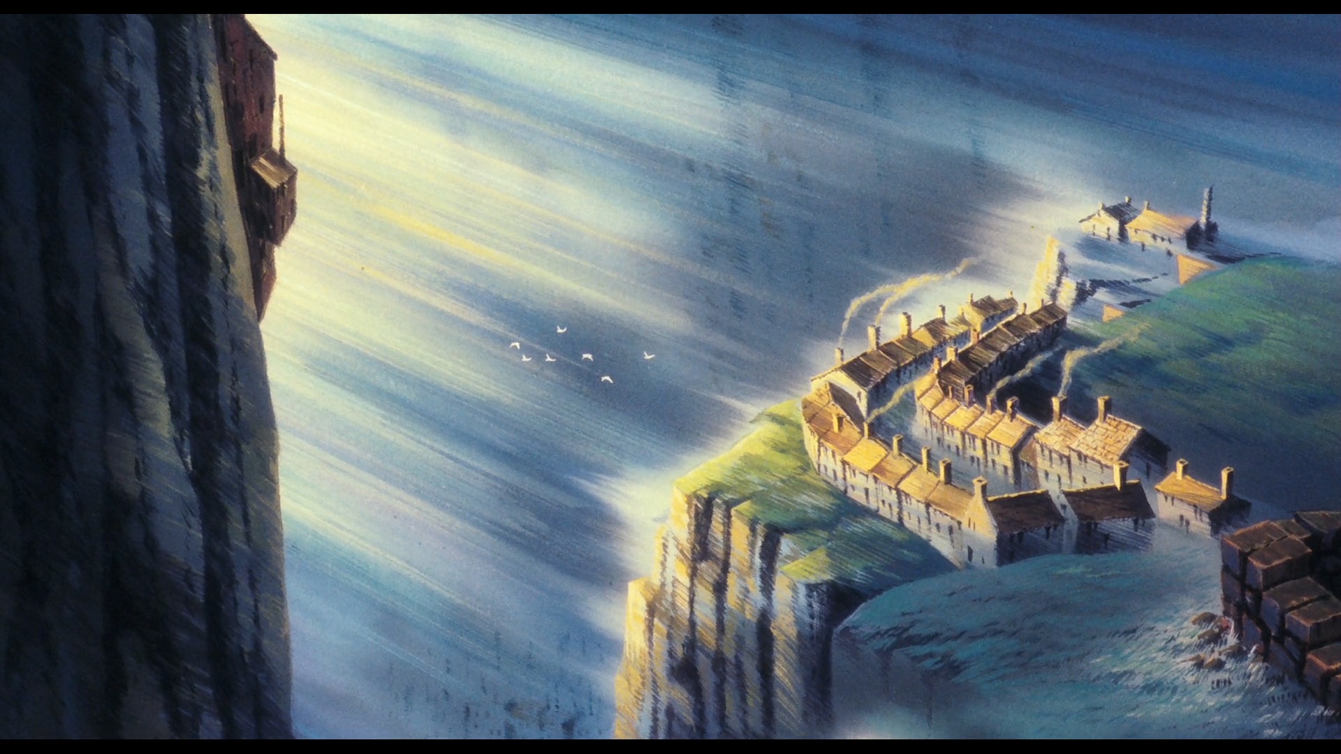 Небесный город аниме
