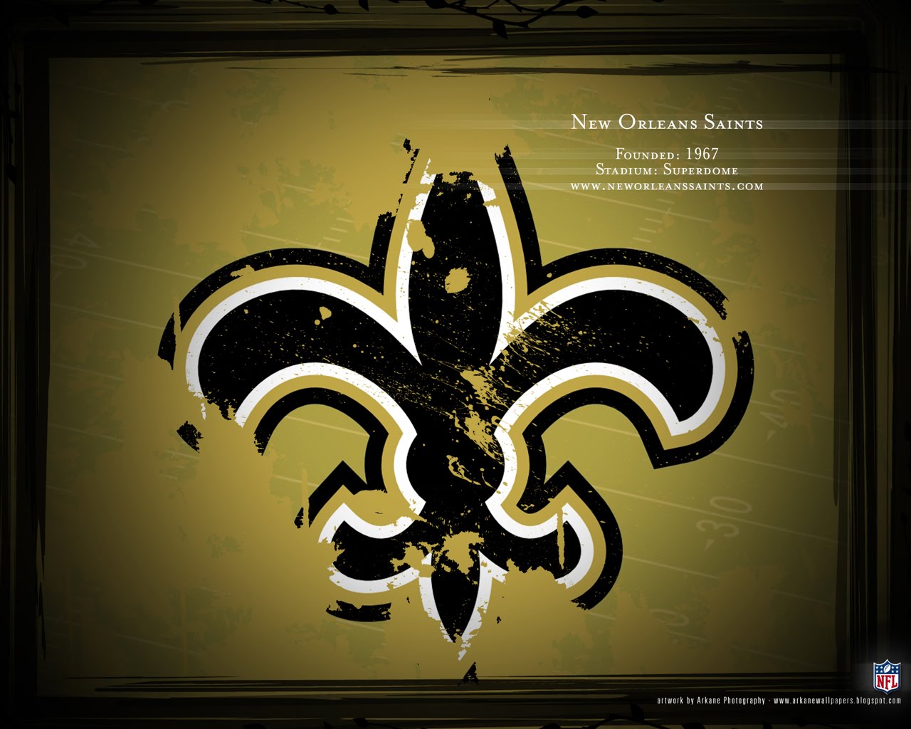 New Orleans Saints Sports Poster, New Orleans SAINTS Artwork, Saints i –  McQDesign