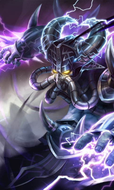 Dragonmancer Kassadin LoL Skin Splash Art 4K Wallpaper iPhone HD Phone  #3201n