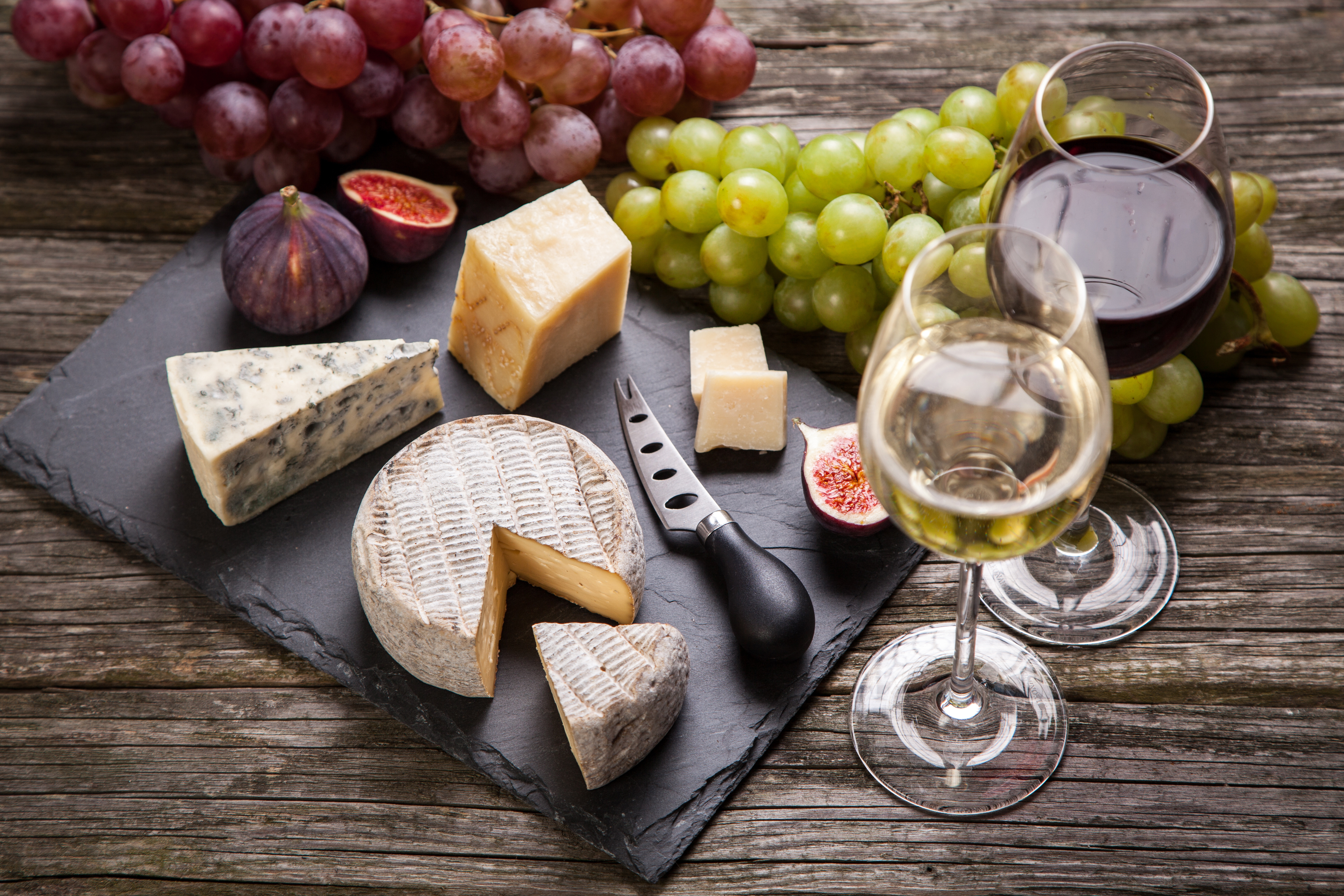 food, still life, cheese, fig, fruit, glass, grapes, wine iphone wallpaper