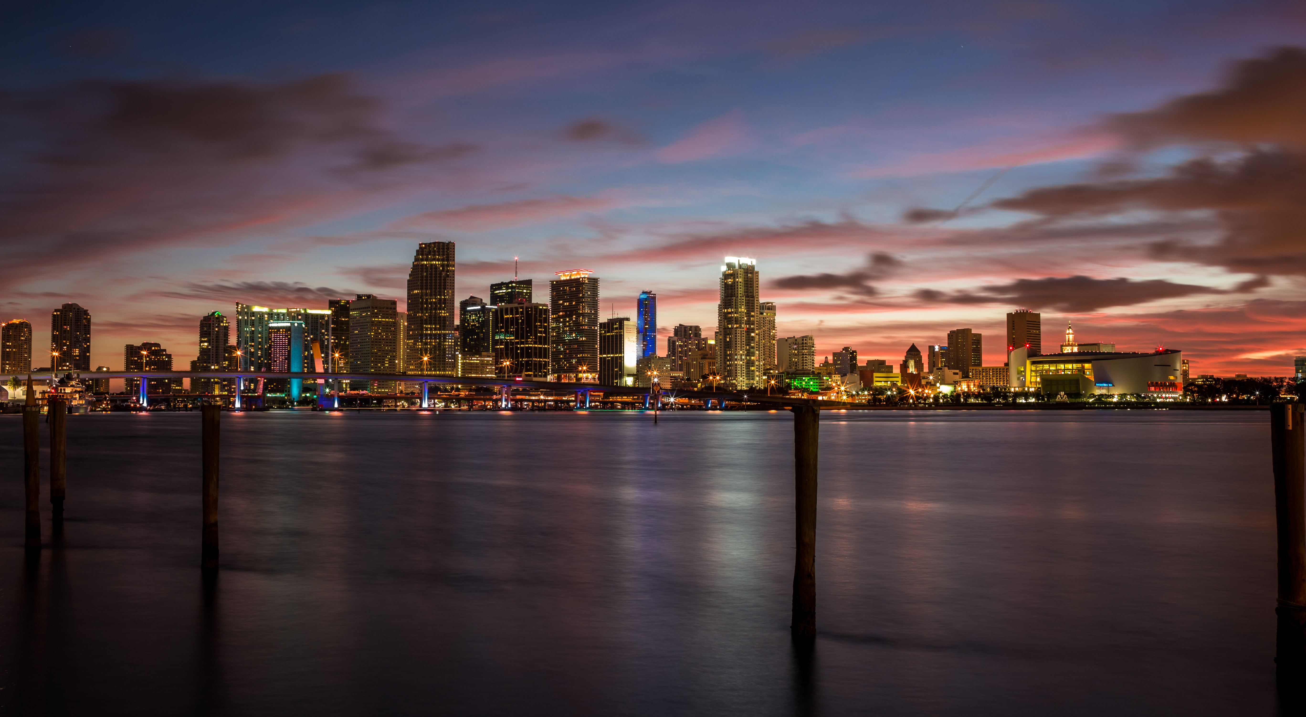 Beautiful Miami Beach in Florida Sunrise 4K Wallpaper  HD Wallpapers