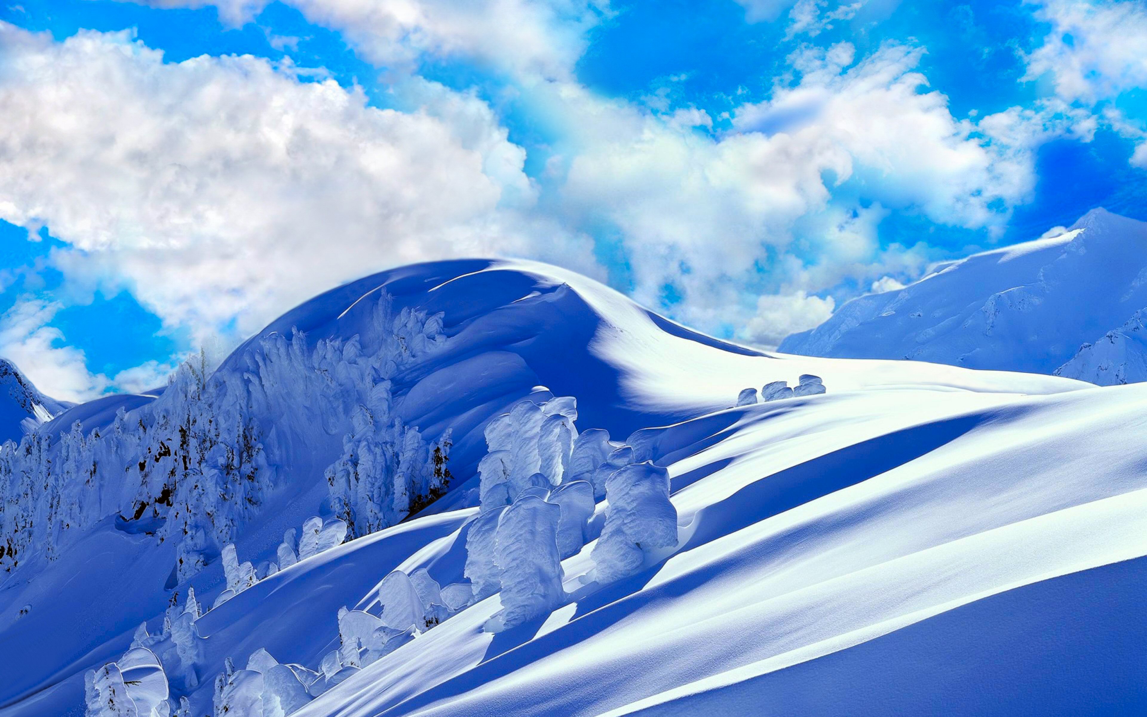 1483767 скачать картинку зима, снег, природа, небо, земля/природа, облако - обои и заставки бесплатно