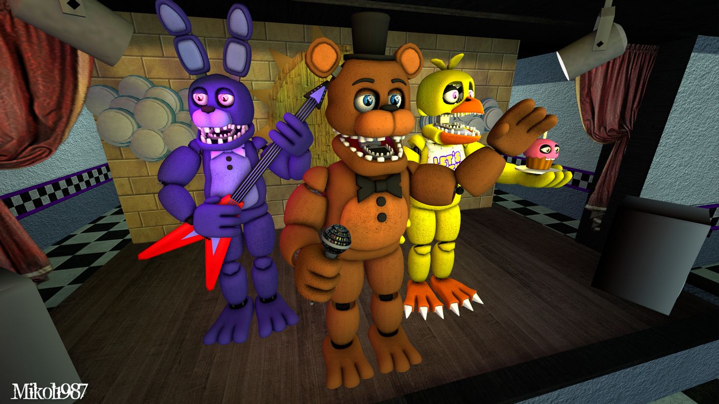 5 фредди 2. Five Nights at Freddy's 2 Фредди. Five Nights at Freddy's фильм. Фредди ФНАФ 9. 5 Ночей с Фредди 5.