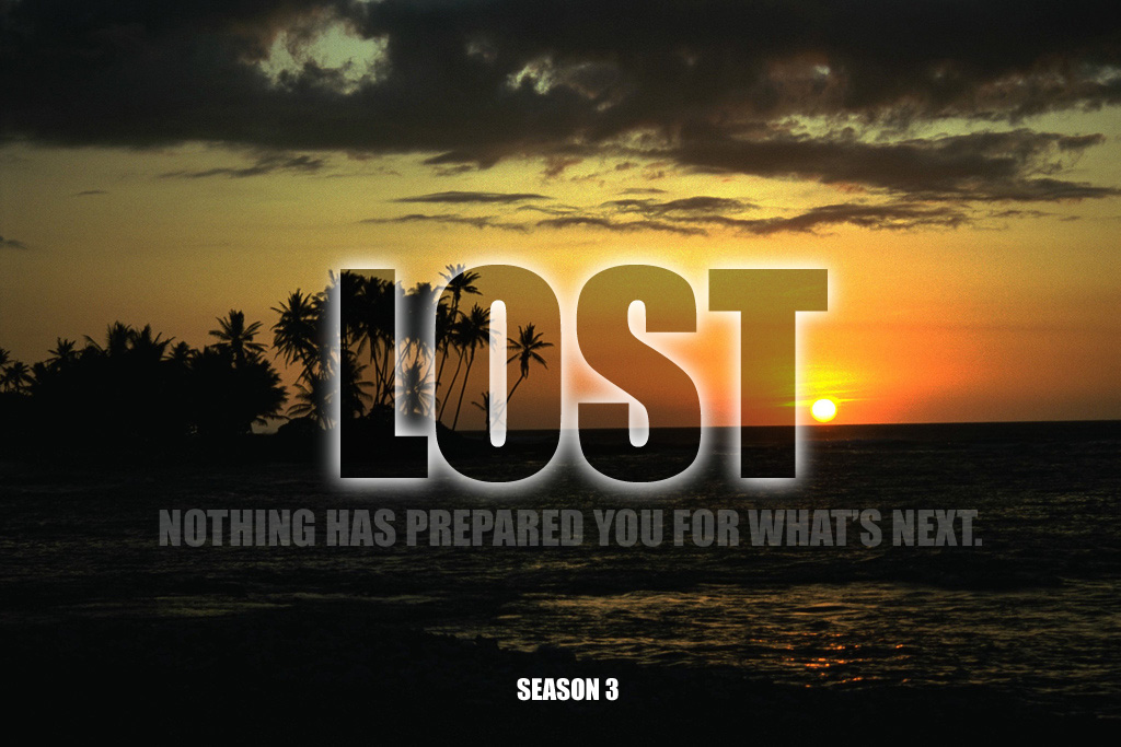 tv show, beach, sunset, lost Phone Background