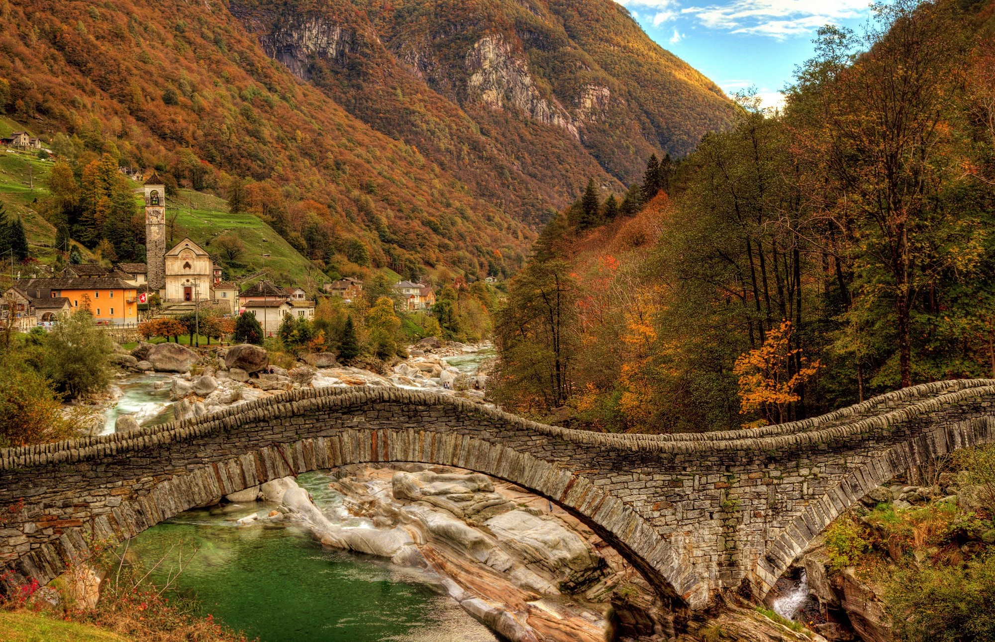 Лавертеццо Швейцария мост