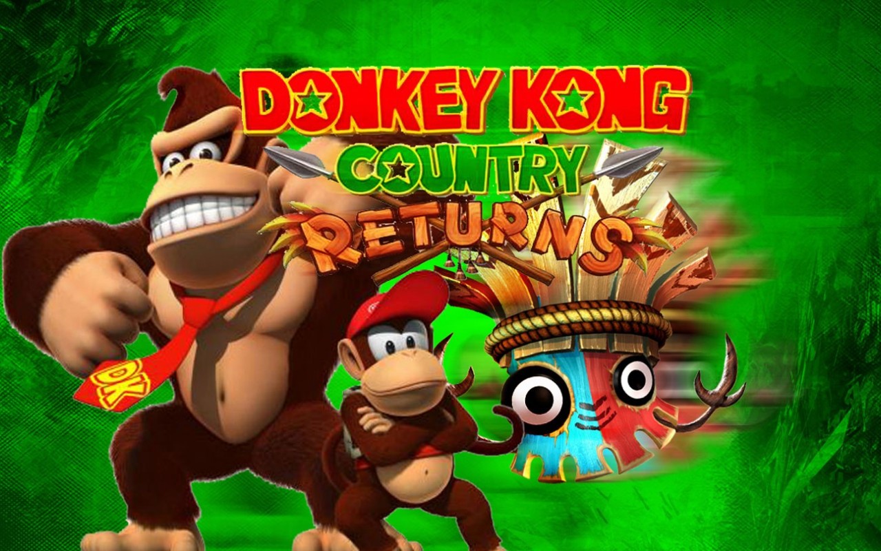 donkey kong country returns wallpaper