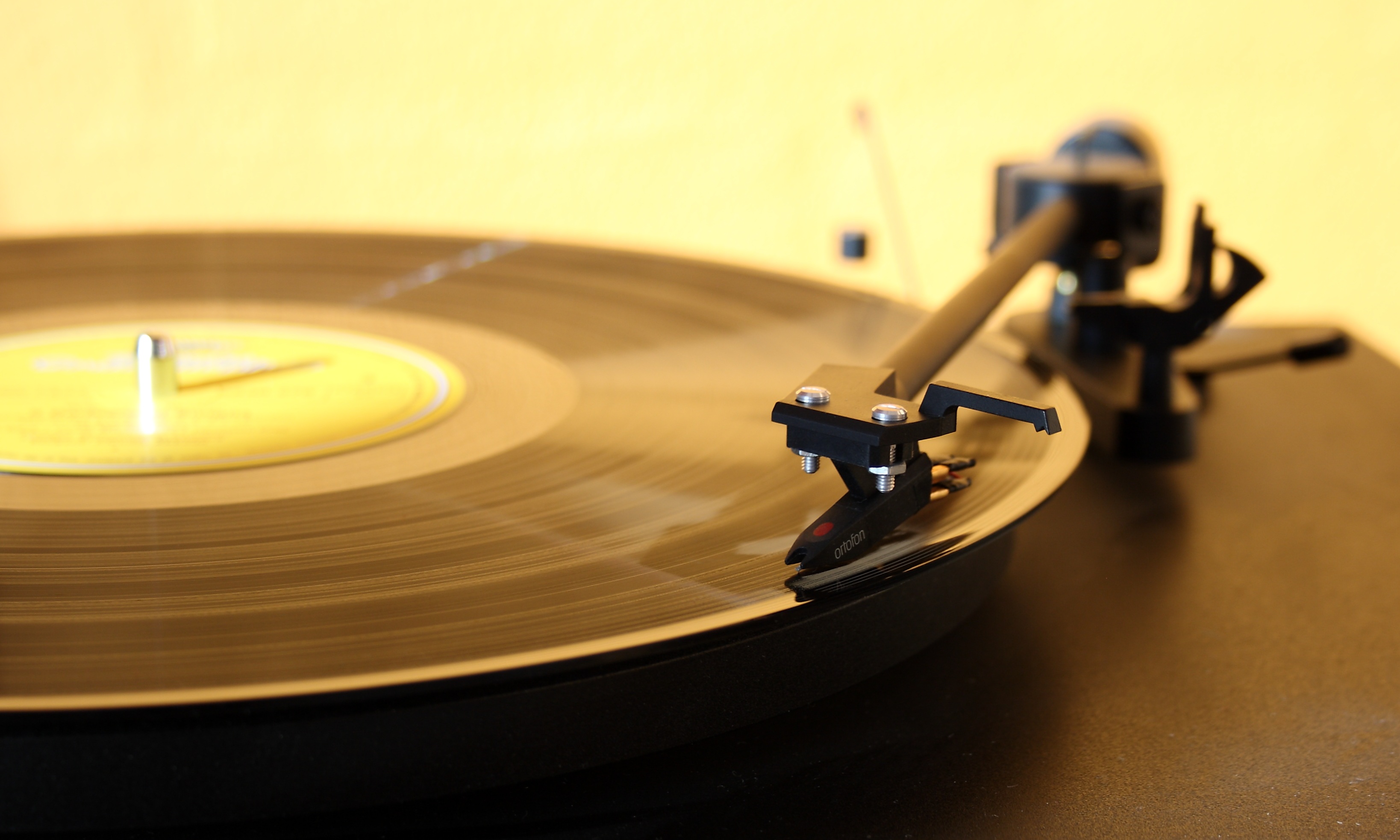 turntable, old, music, record