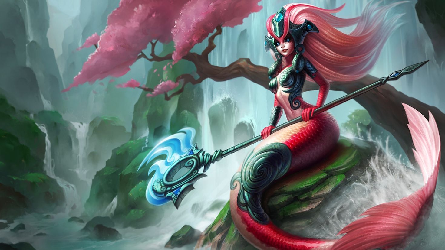 Легенда персонажи. Нами арт ЛОЛ. Нами League of Legends. League of Legends посох нами. Nami League of Legends Art.