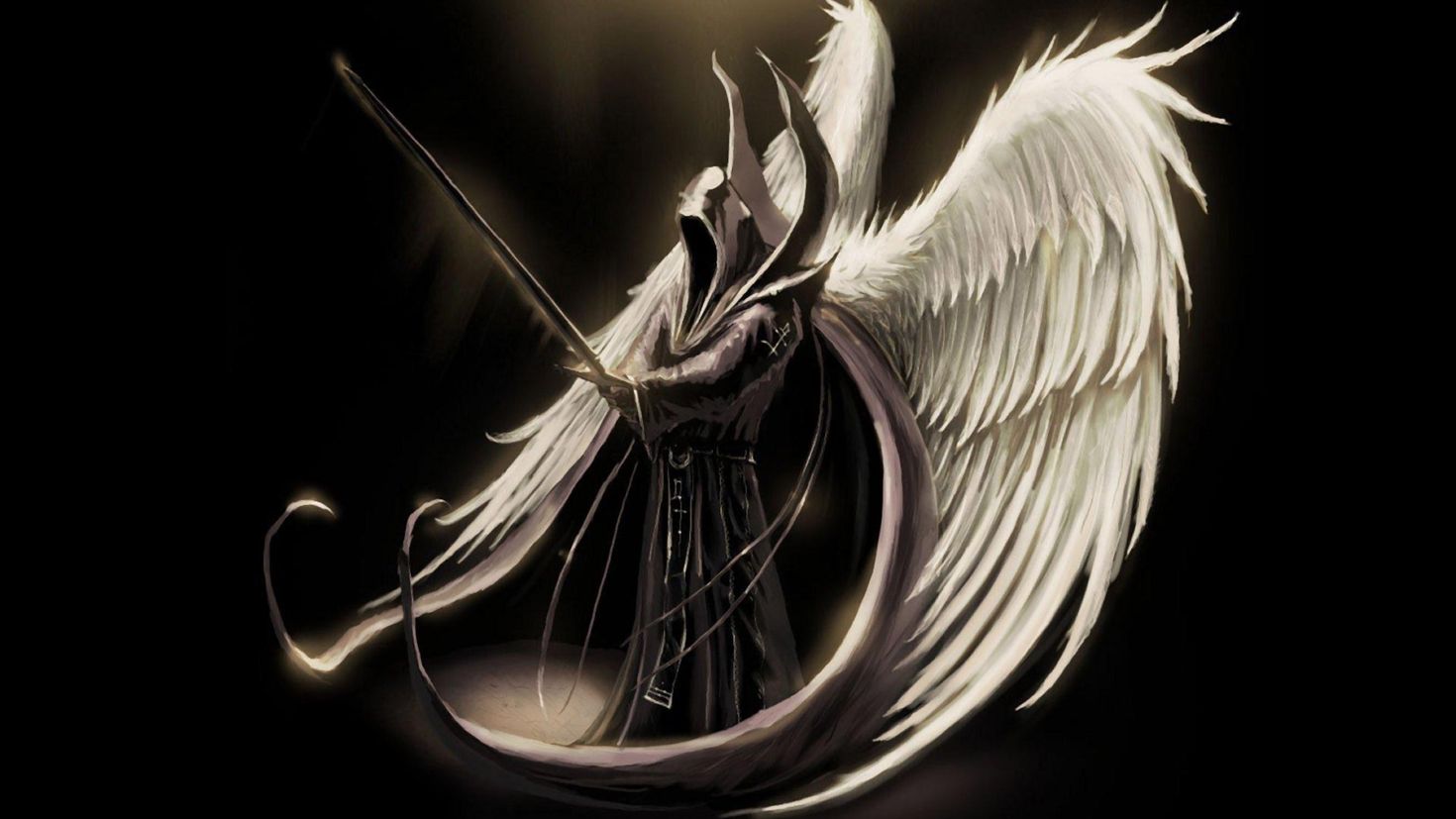 Крылатый ангел. Архангел смерти Азраил. Азраил Падший ангел. Демон смерти Азраил. Самаэль ангел хранитель.
