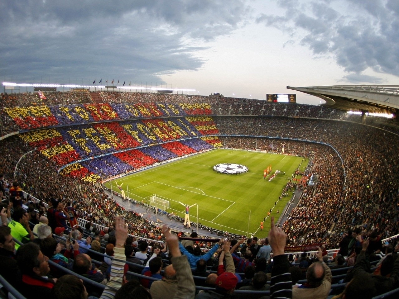47728 descargar fondo de pantalla barcelona, fútbol, deportes, paisaje: protectores de pantalla e imágenes gratis