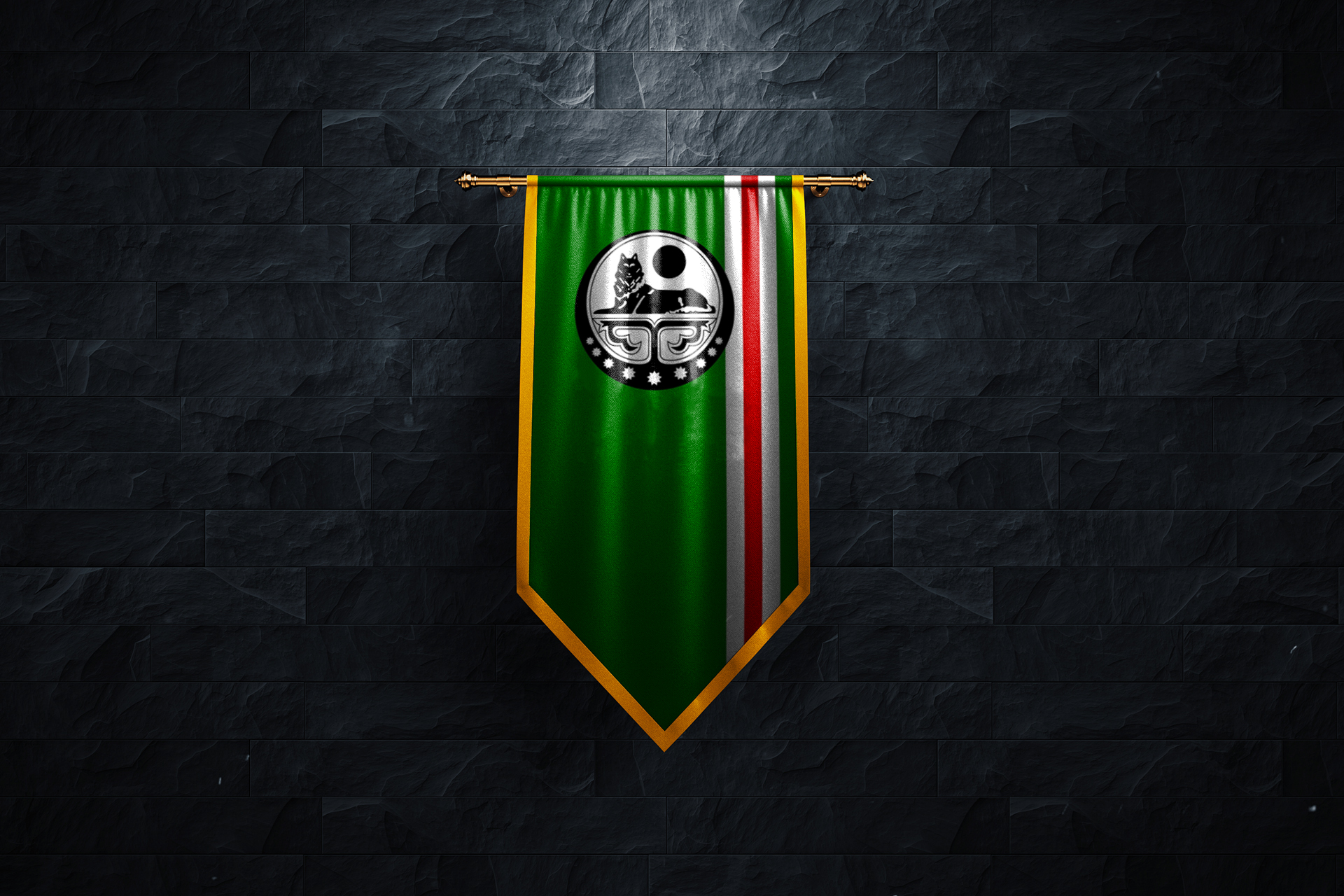 Чеченский флаг