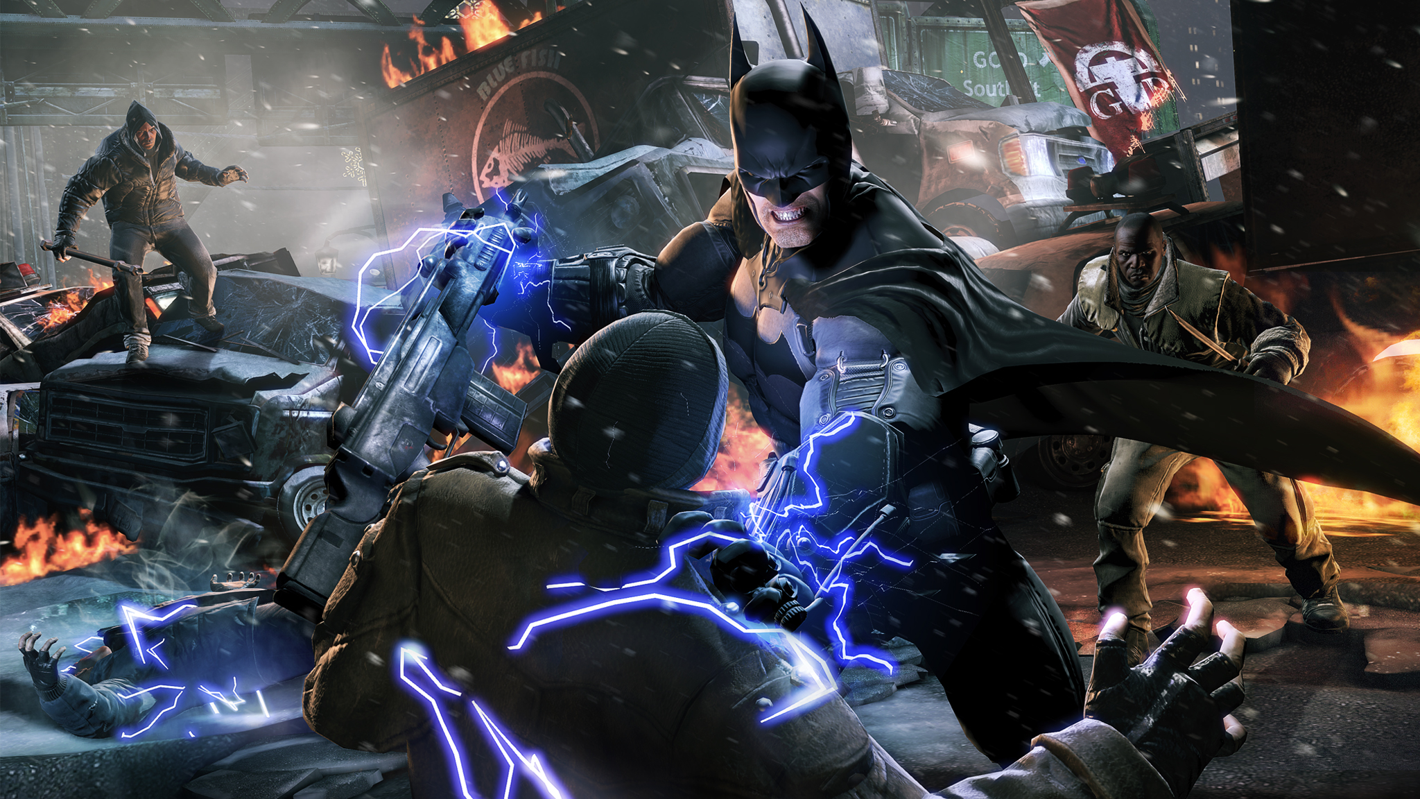 video game, batman: arkham origins, batman cell phone wallpapers