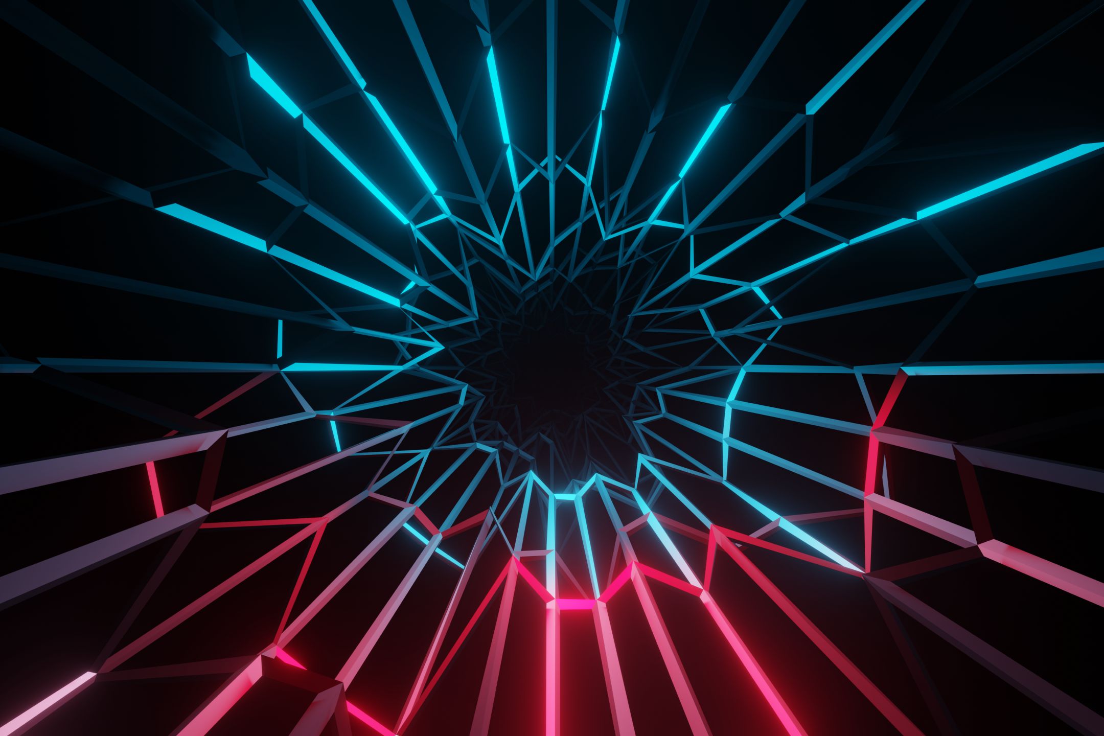 abstract, electric, glow HD wallpaper