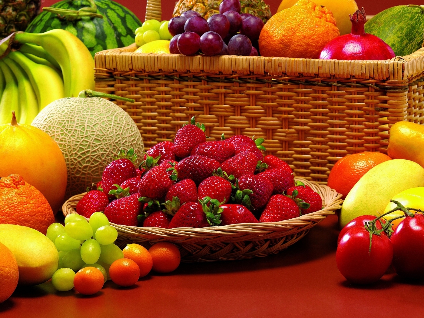 24581 скачать картинку ягоды, фрукты, еда, клубника, красные - обои и заставки бесплатно