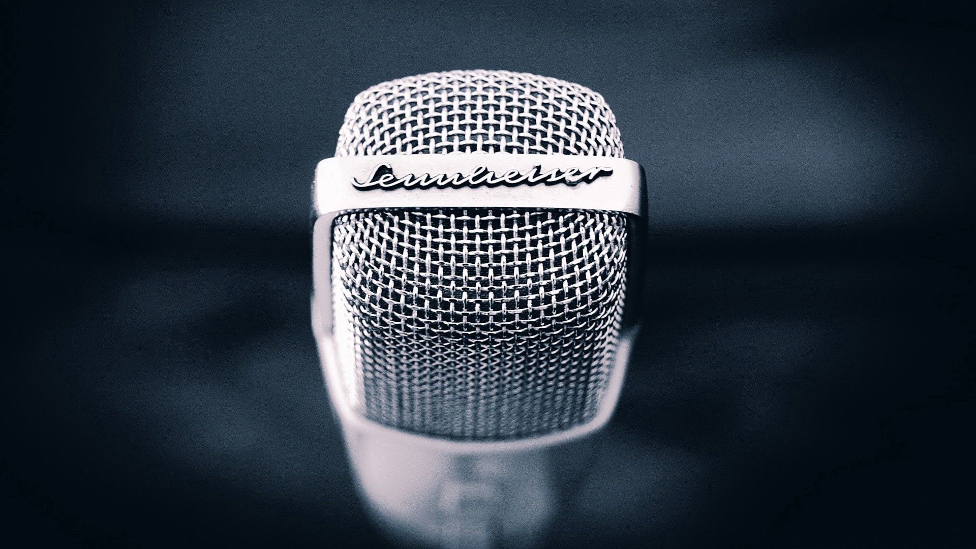 Download mobile wallpaper Miscellaneous, Miscellanea, Grid, Metal, Microphone for free.