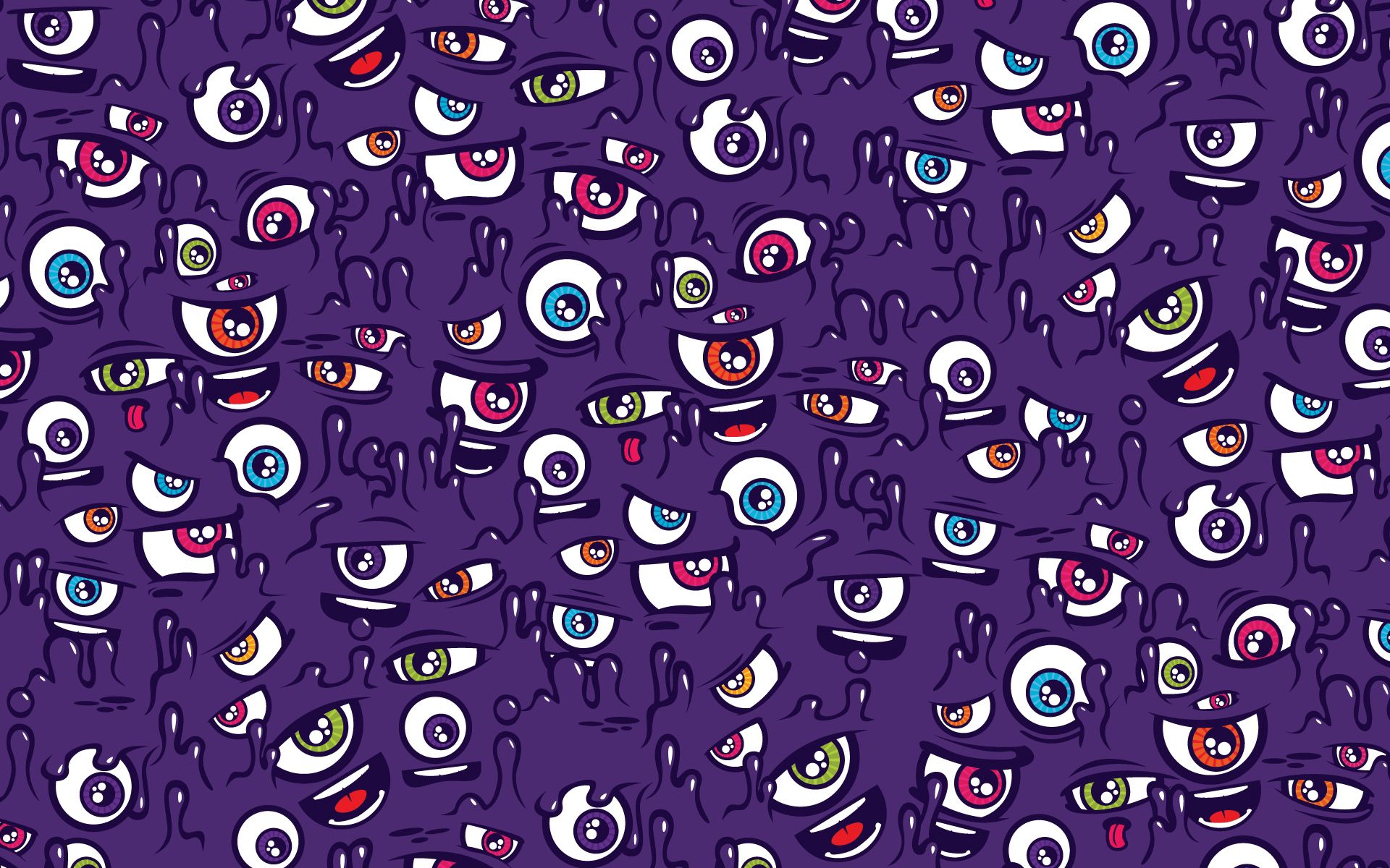 Linux Eyes Wallpaper