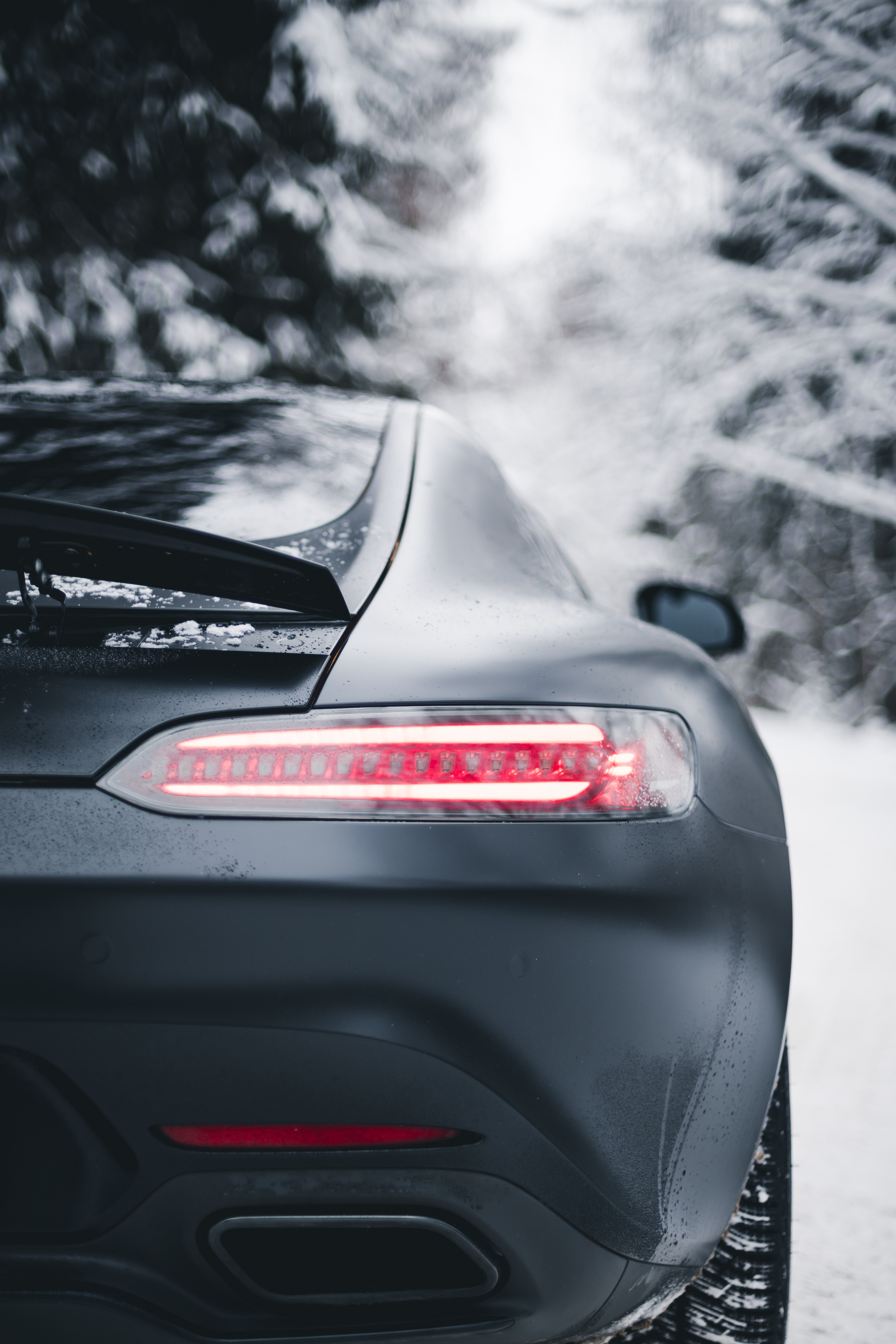 Download mobile wallpaper Mercedes Benz, Back View, Rear View, Cars, Headlight, Mercedes for free.