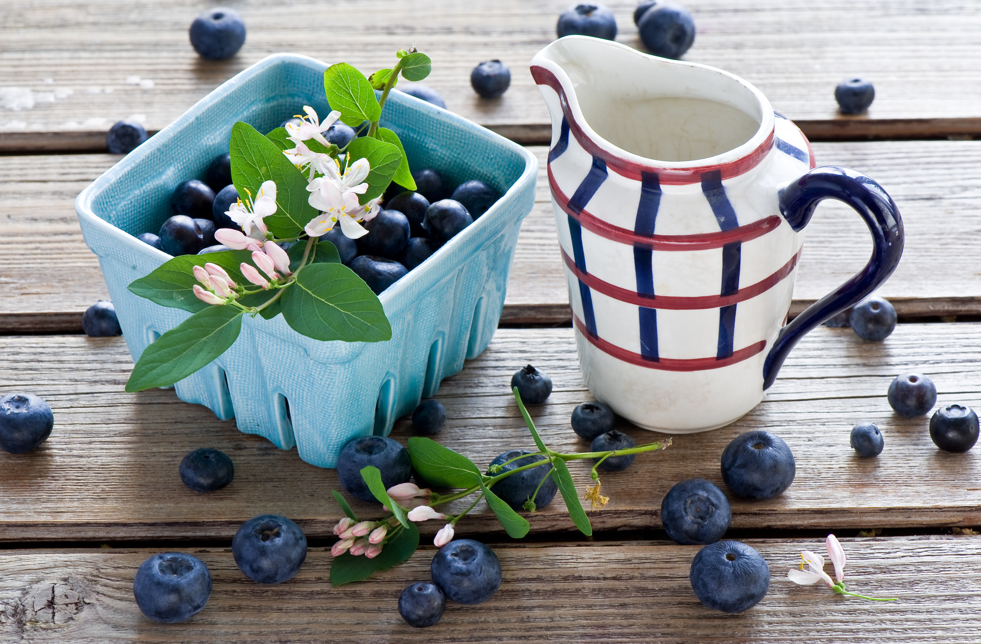 Free download wallpaper Blueberry, Berries, Jug, Food, Bilberries on your PC desktop