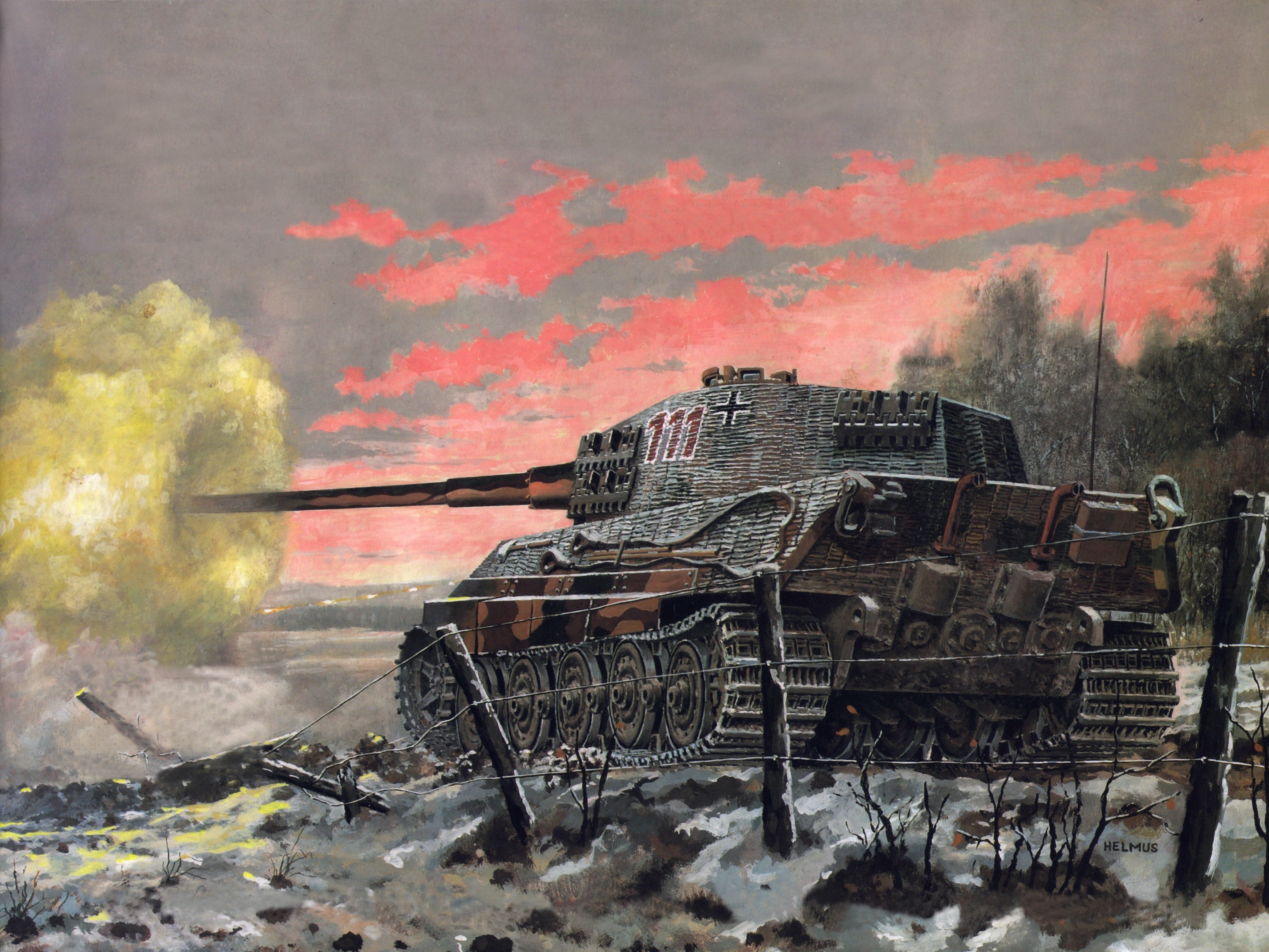 Немецкие танки второй мировой войны тигр 2