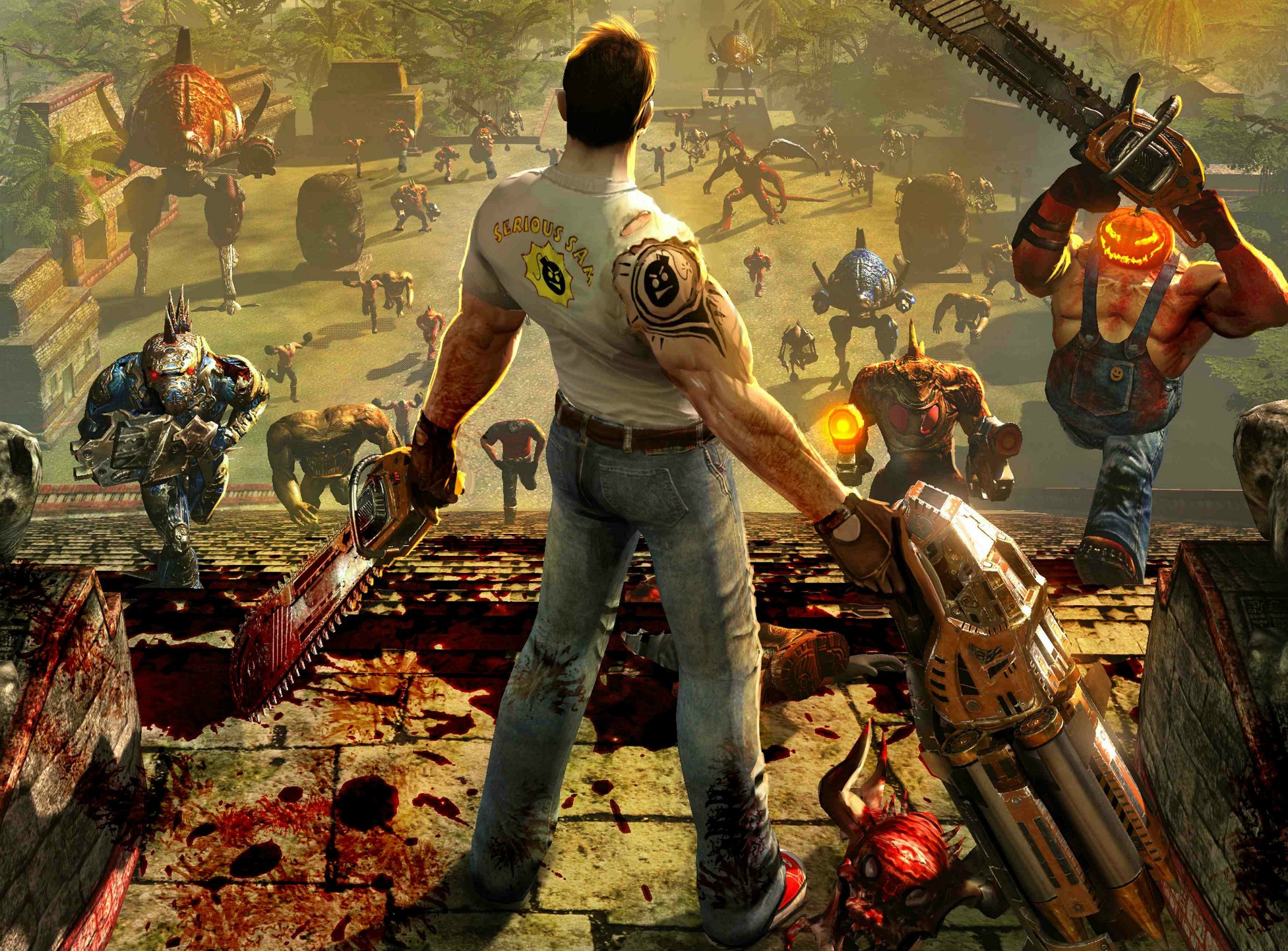 Best Mobile Serious Sam Backgrounds