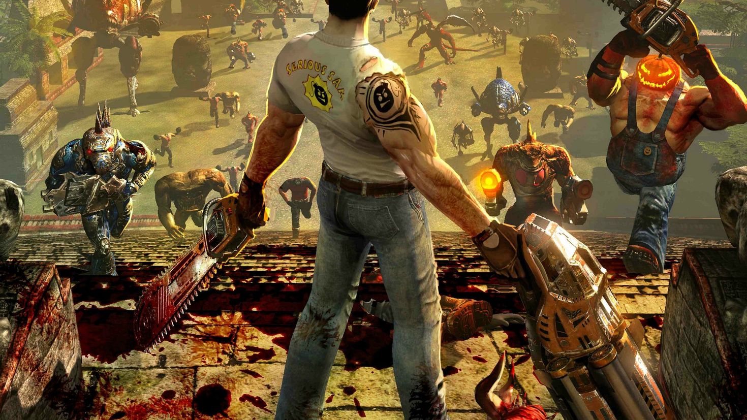 Рабочая игра. Serious Sam II 4к. Сириус Сэм 4 огнеметчик. Serious Sam TSE Sam. Сэм Стоун first encounter.