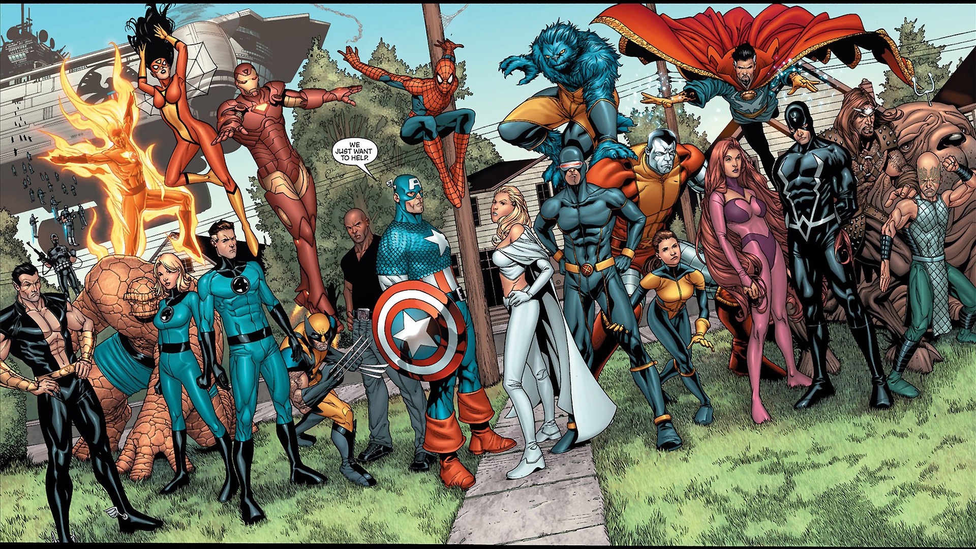 New Avengers Lock Screen Wallpaper