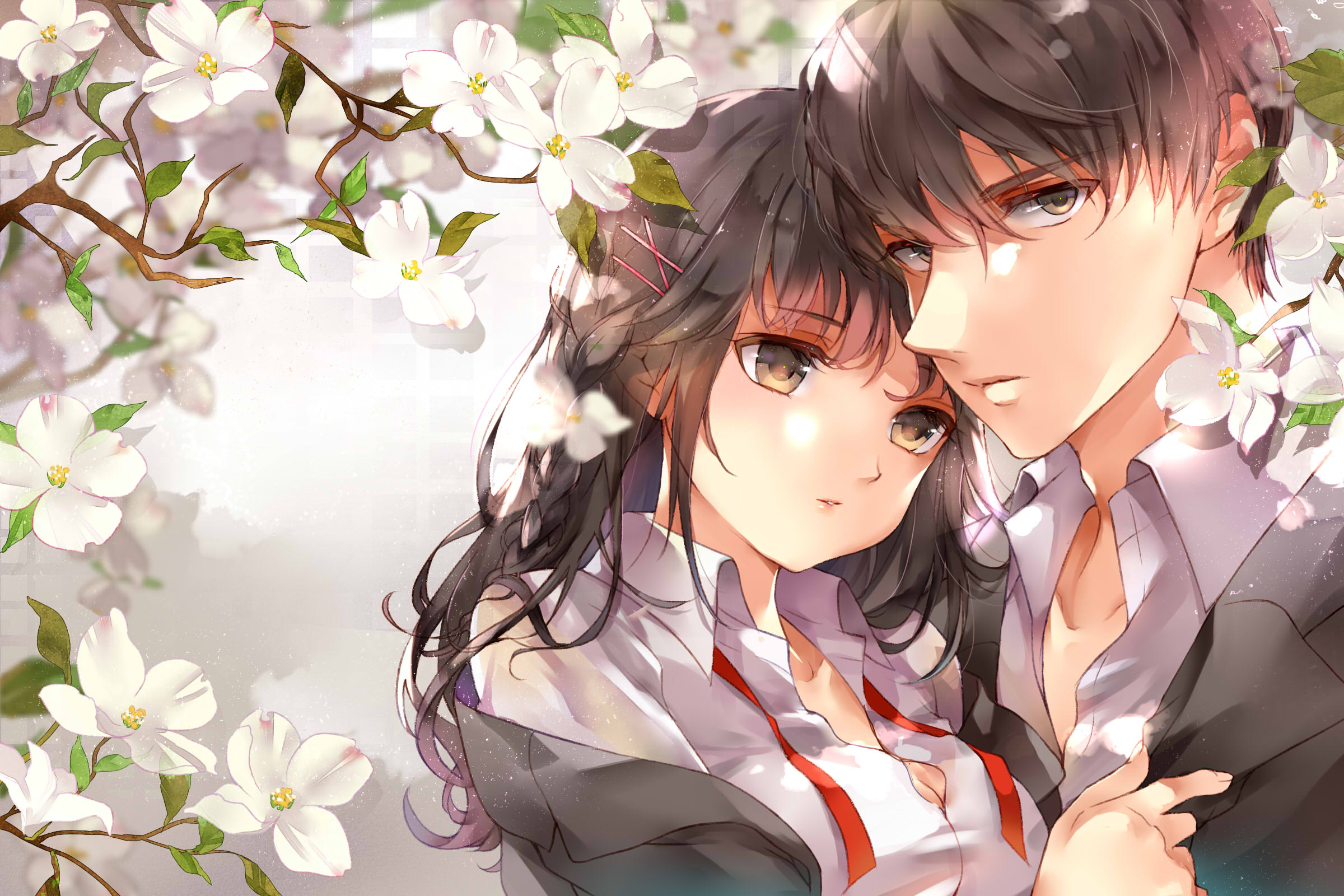 Anime Couple HD Wallpaper by いちご飴