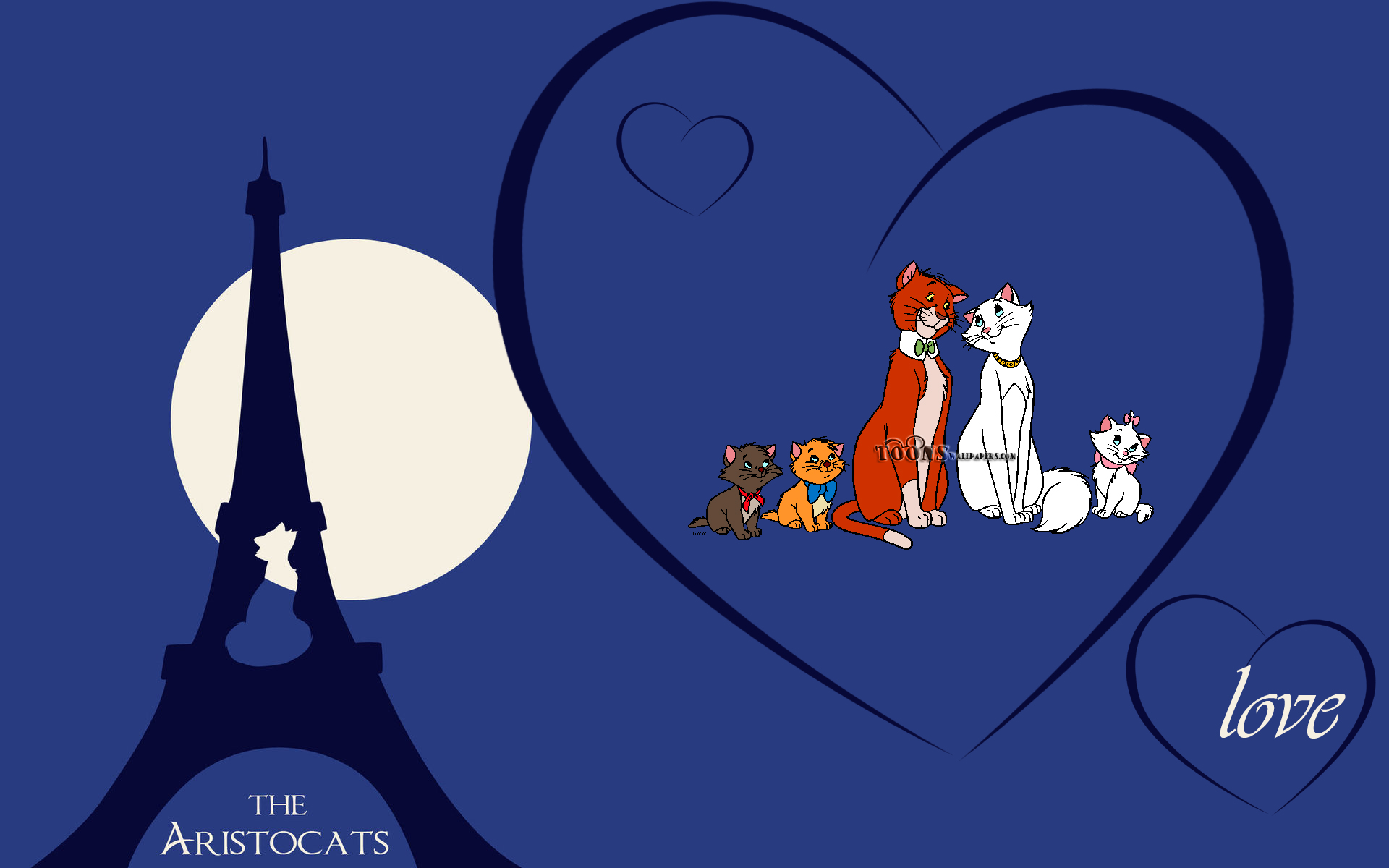 Movie The Aristocats Wallpaper by FERNL