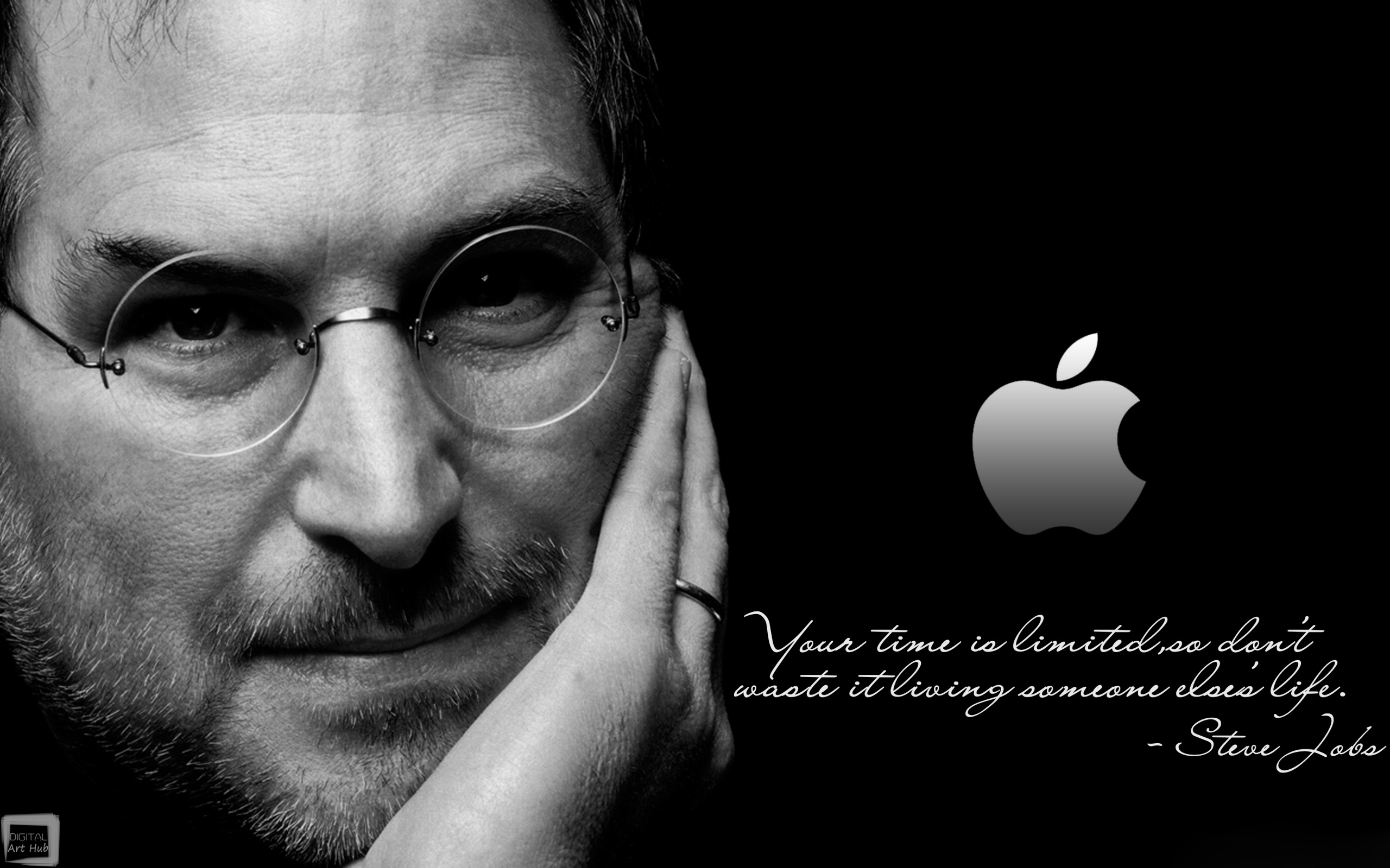 Steve Jobs Lock Screen Wallpaper
