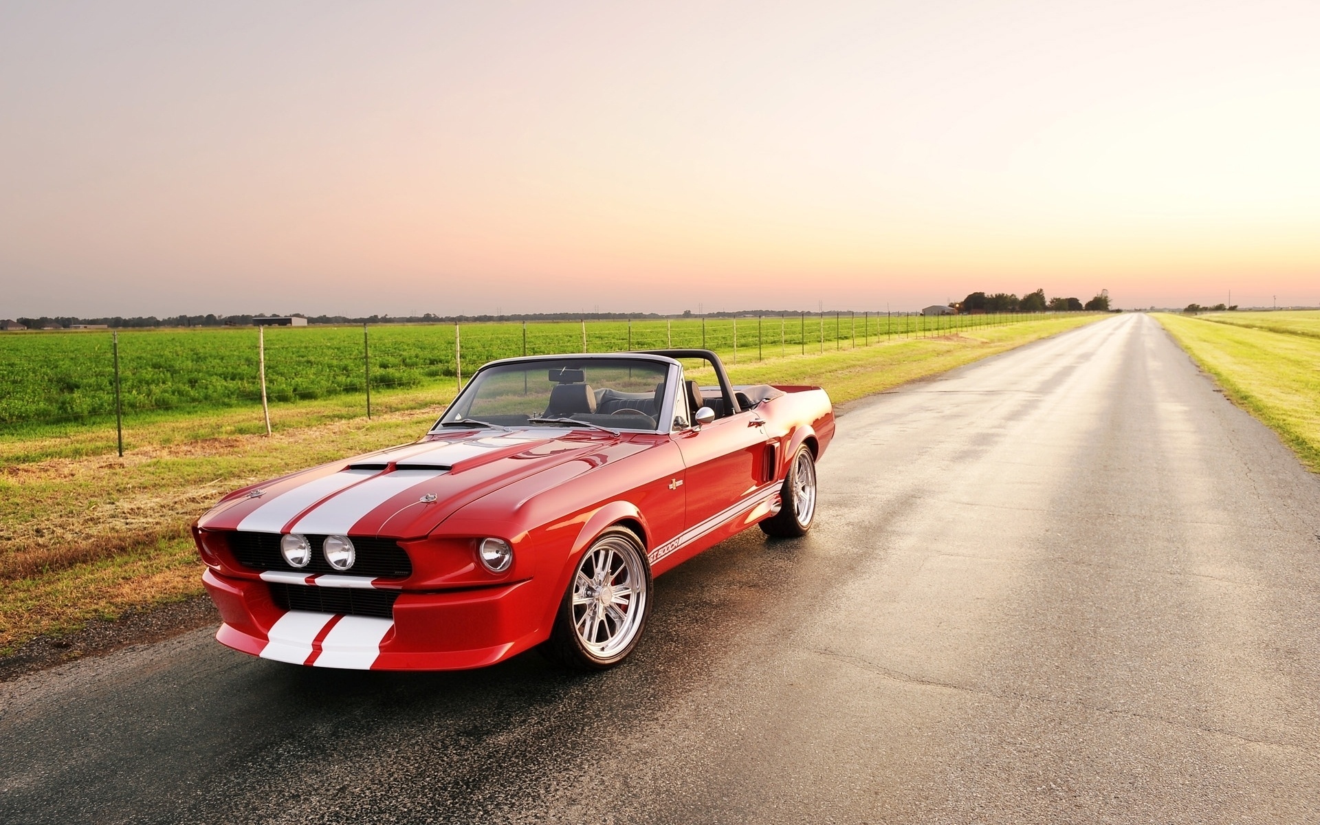 vehicles, shelby gt500 classic recreation, convertible, muscle car, ford lock screen backgrounds