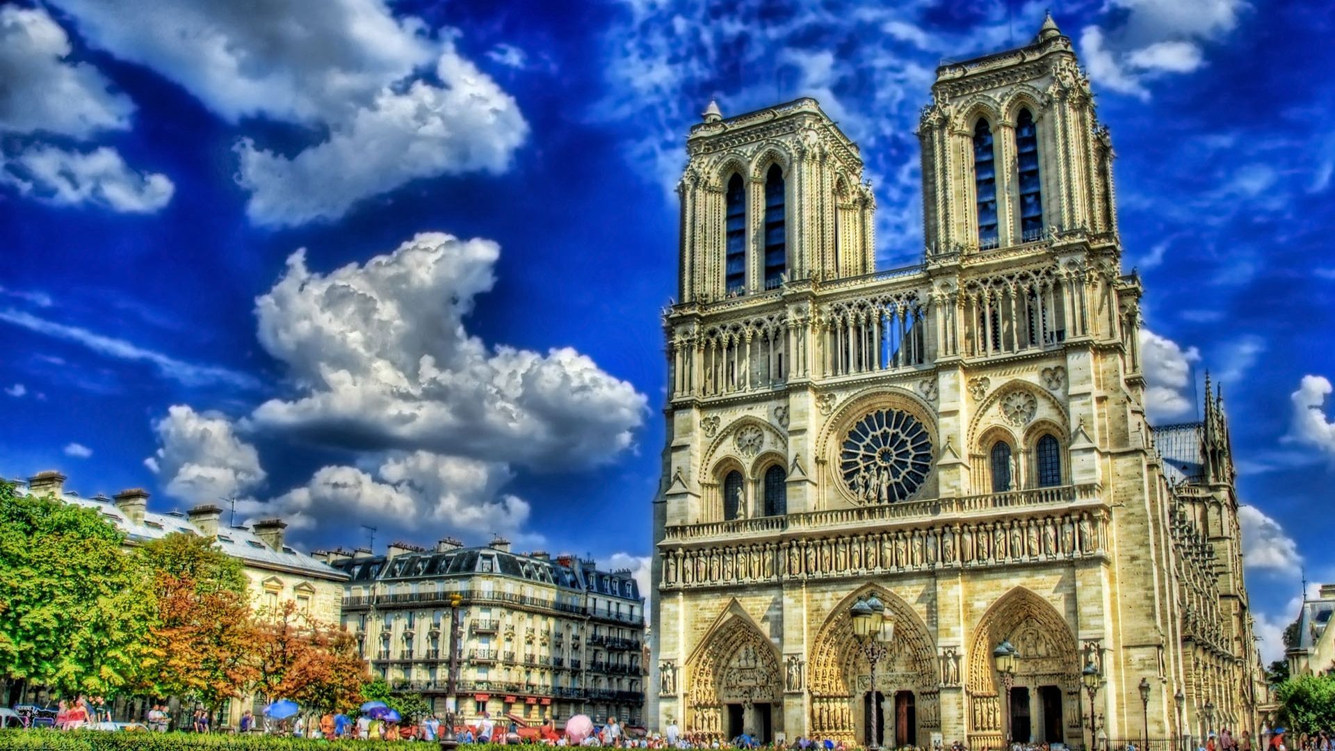 cities, sky, france, square, hdr, cathedral, area