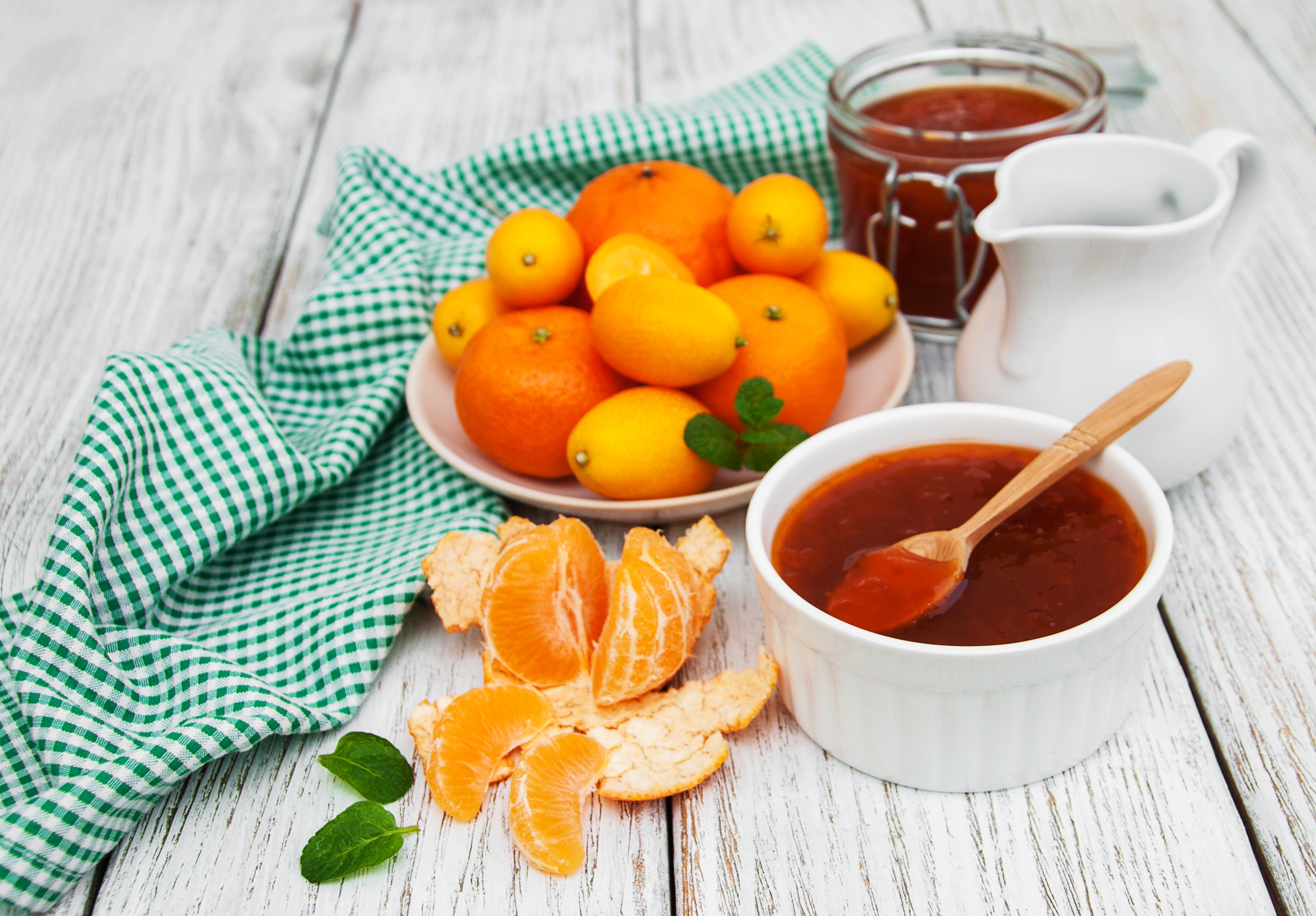 Free HD food, jam, fruit, mandarin, still life, tangerine