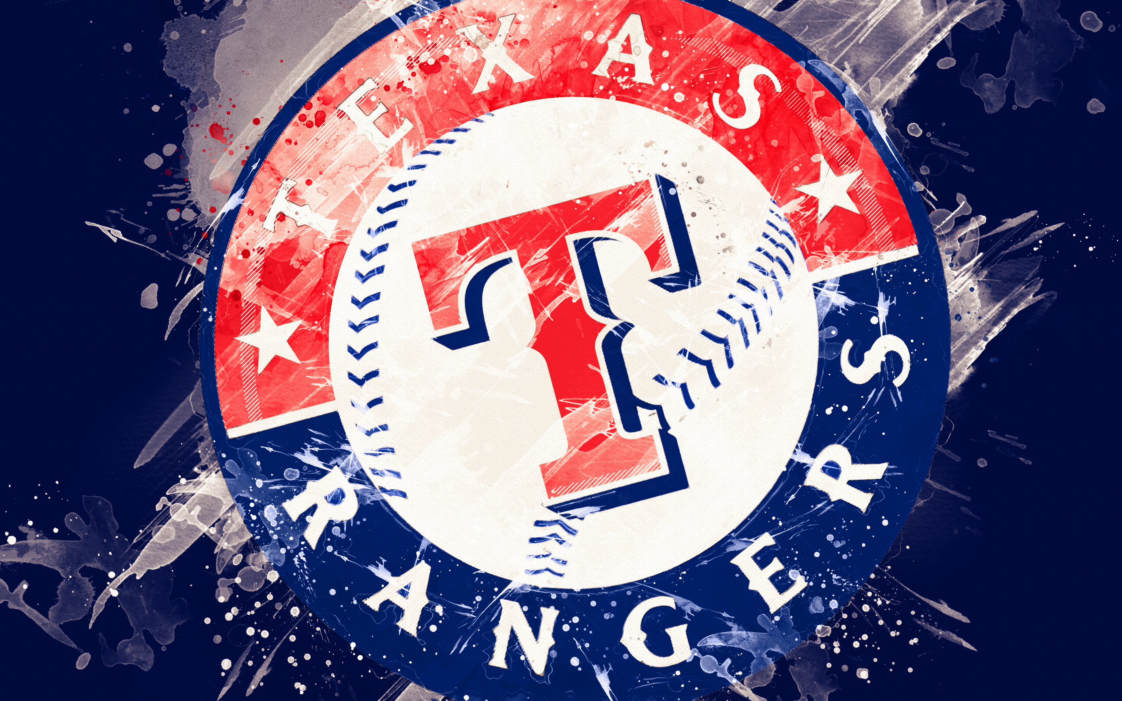 OTB MLB Texas Rangers Logo Bowling Ball  FREE SHIPPING  BowlersMartcom