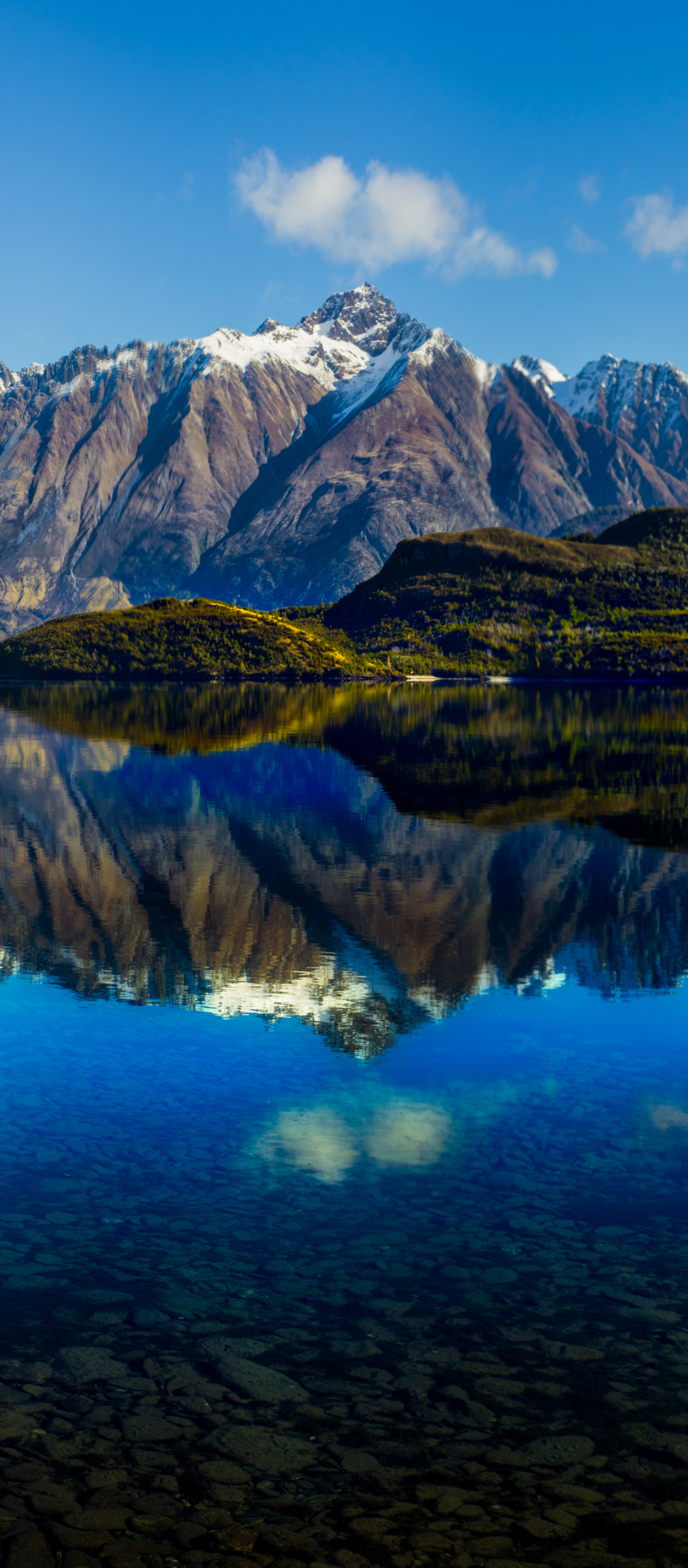 Baixar papel de parede para celular de Montanha, Lago, Nova Zelândia, Terra/natureza, Reflecção gratuito.
