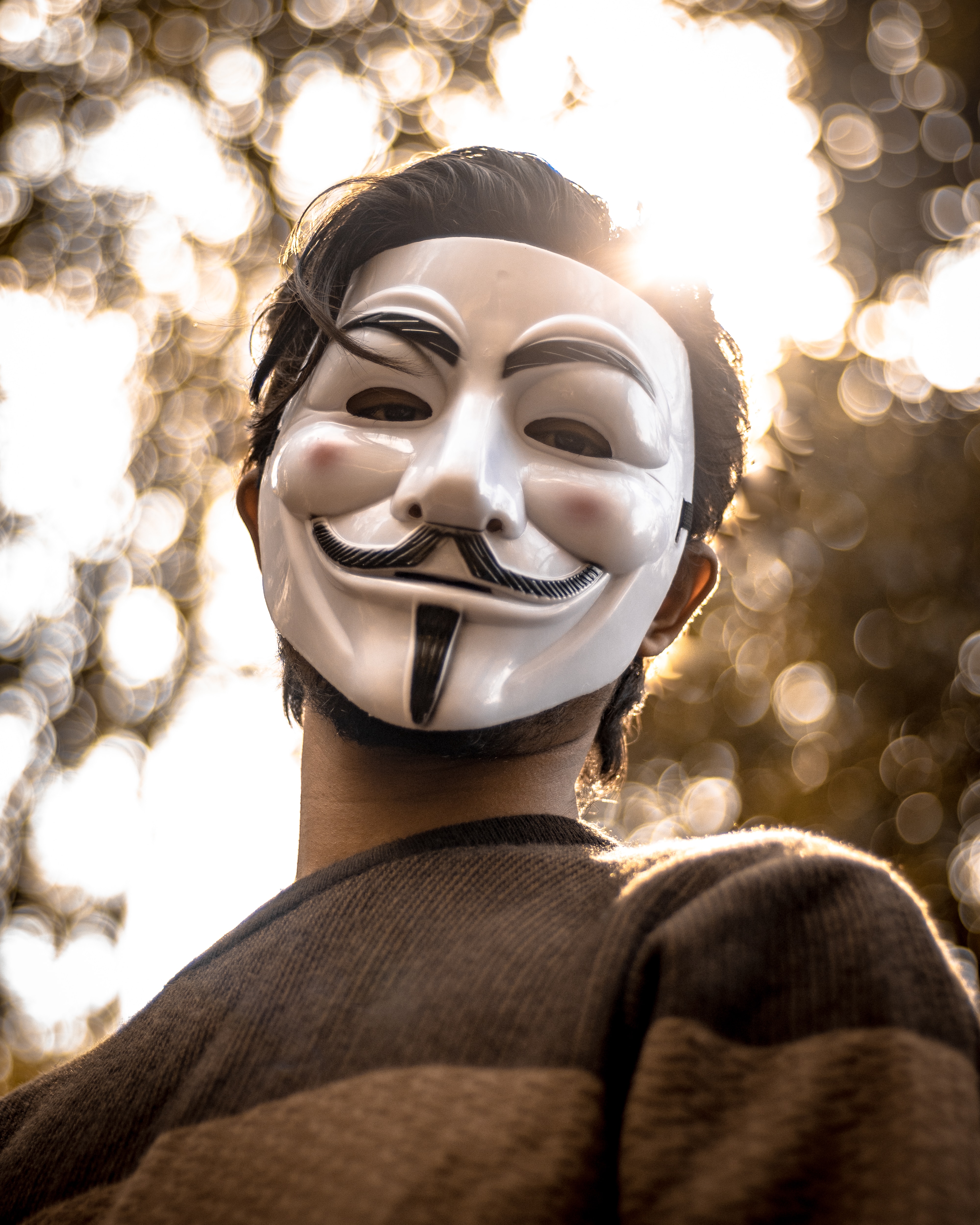 anonymous, face, miscellanea, miscellaneous, mask, human, person lock screen backgrounds