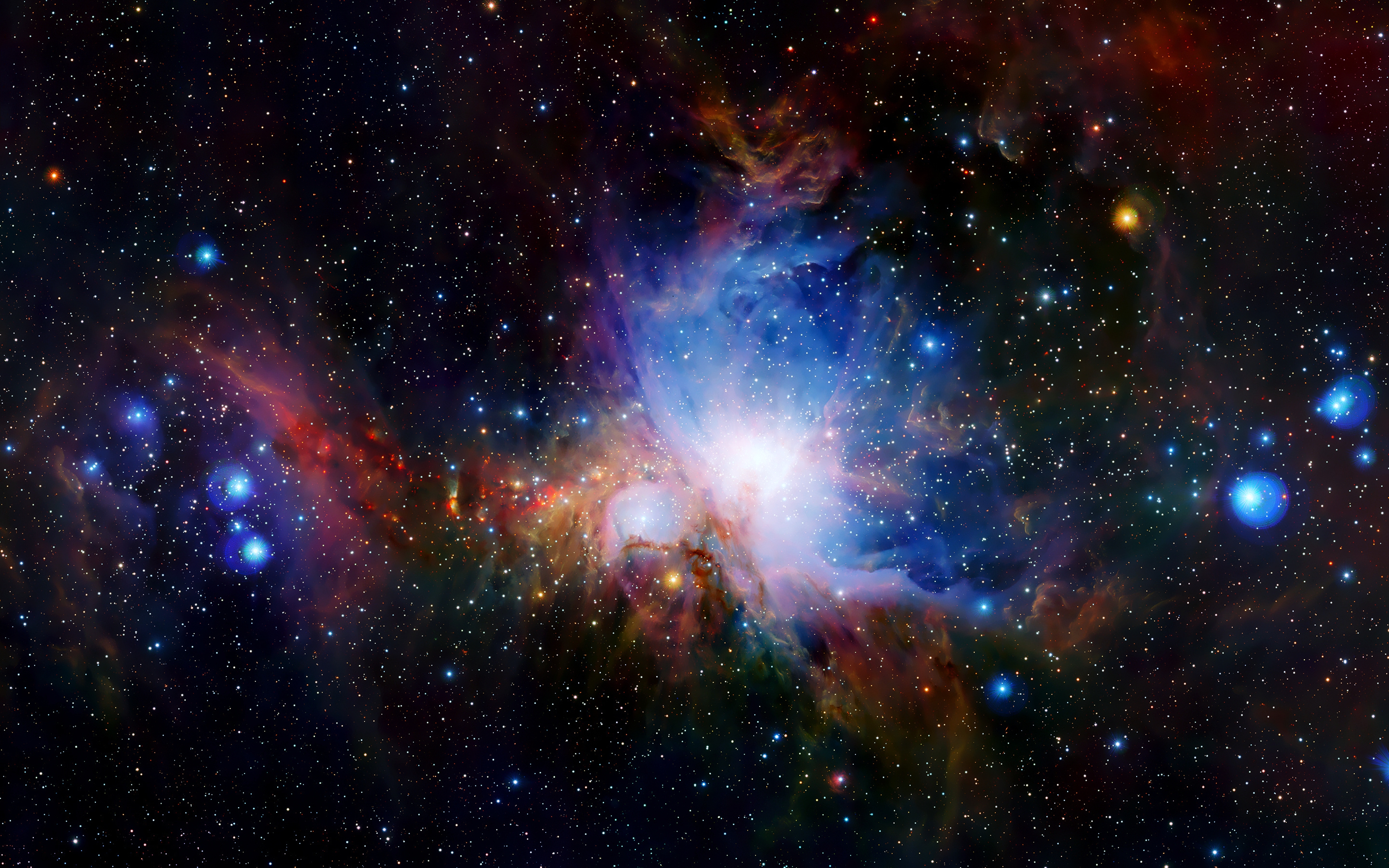 HD wallpaper nebula, space, orion nebula, stars, sci fi