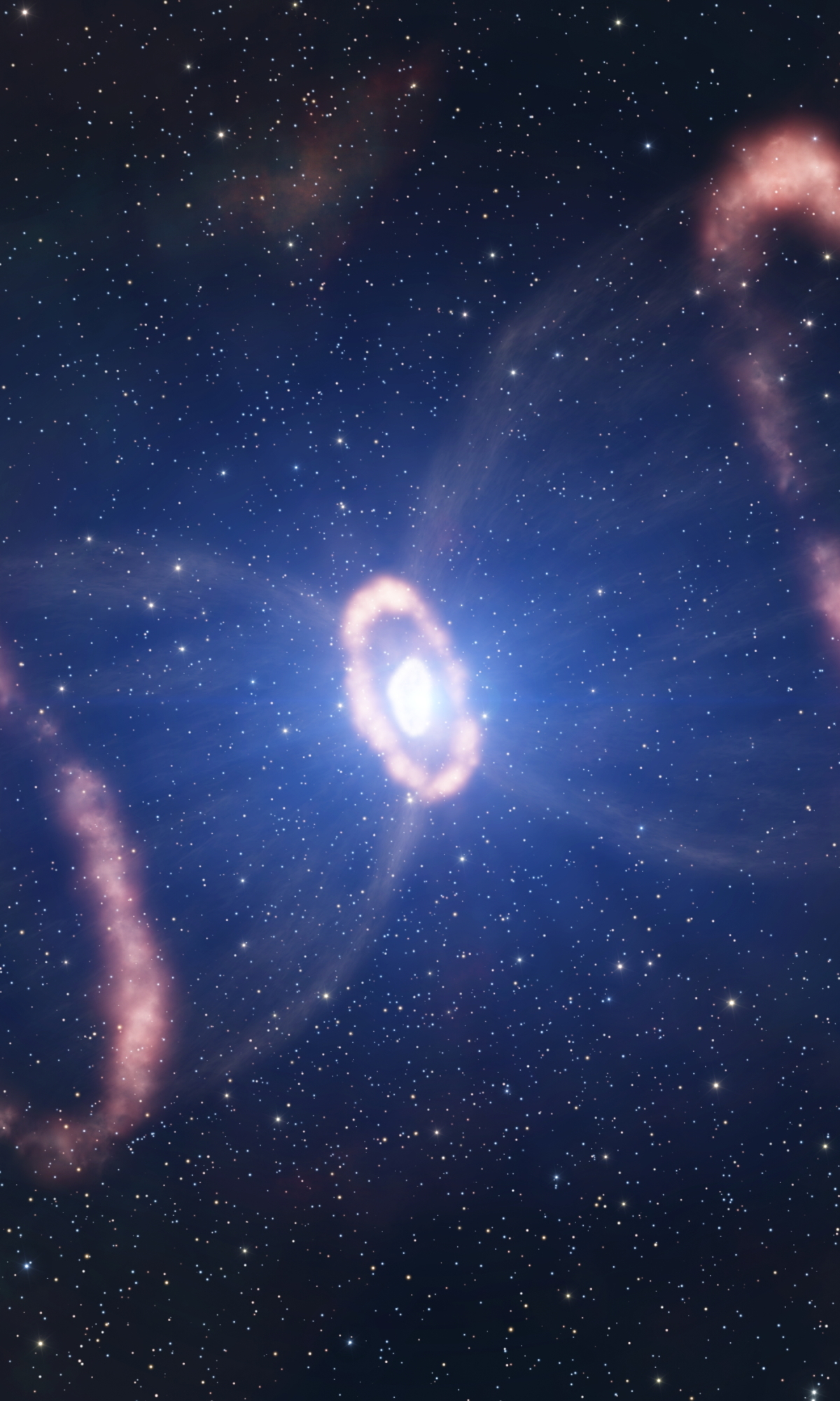 Рождение сверхновой звезды