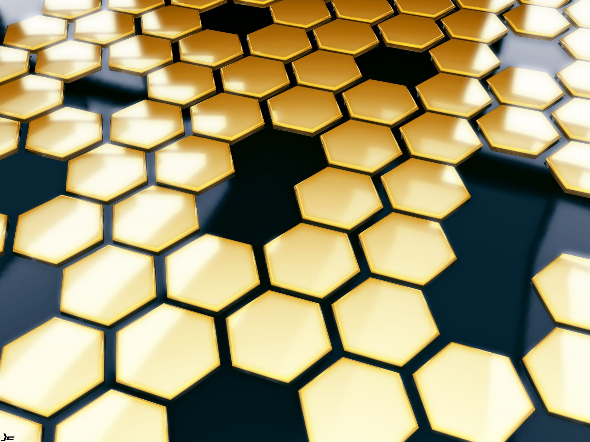 shapes, abstract, hexagon, pattern Smartphone Background