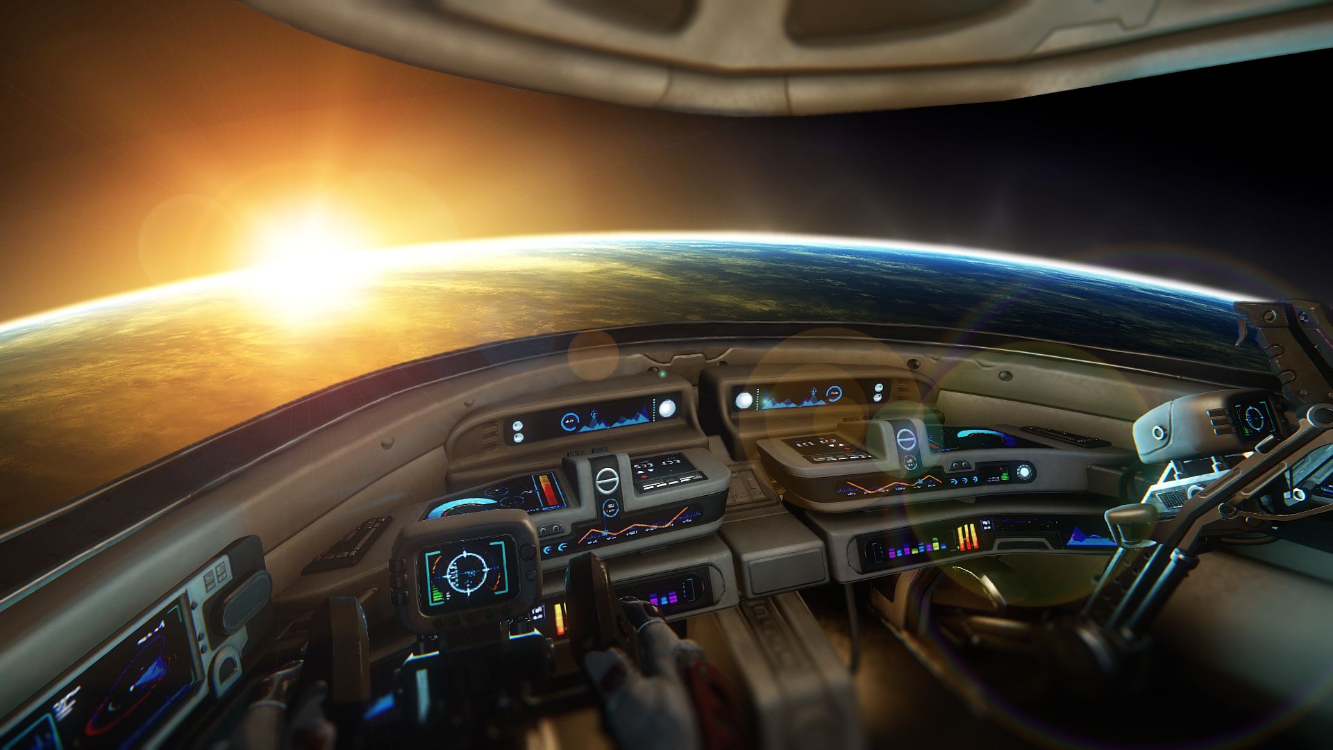 Star Citizen Cockpit игра