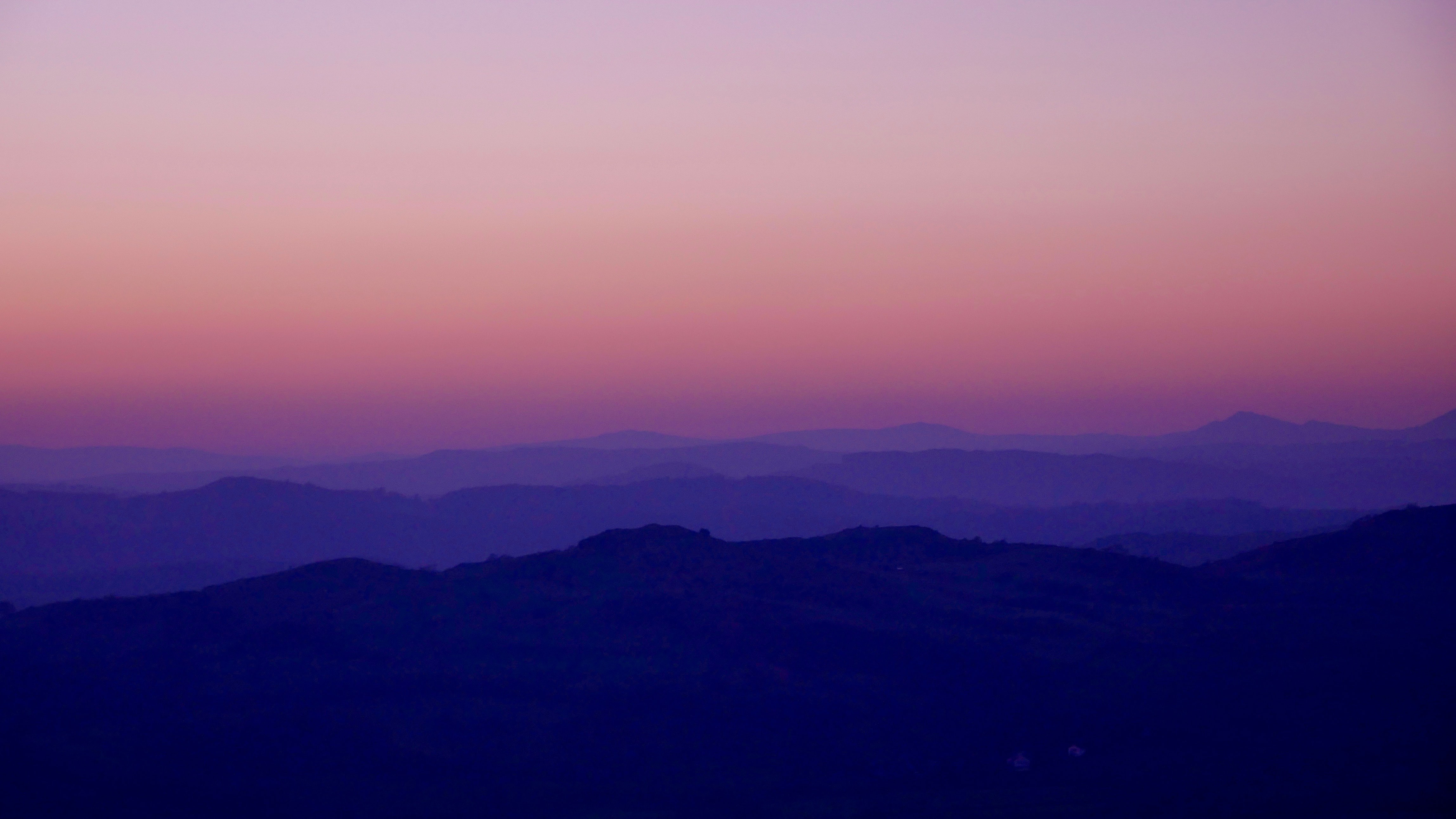android hills, nature, sunset, twilight, dusk, dahl, distance
