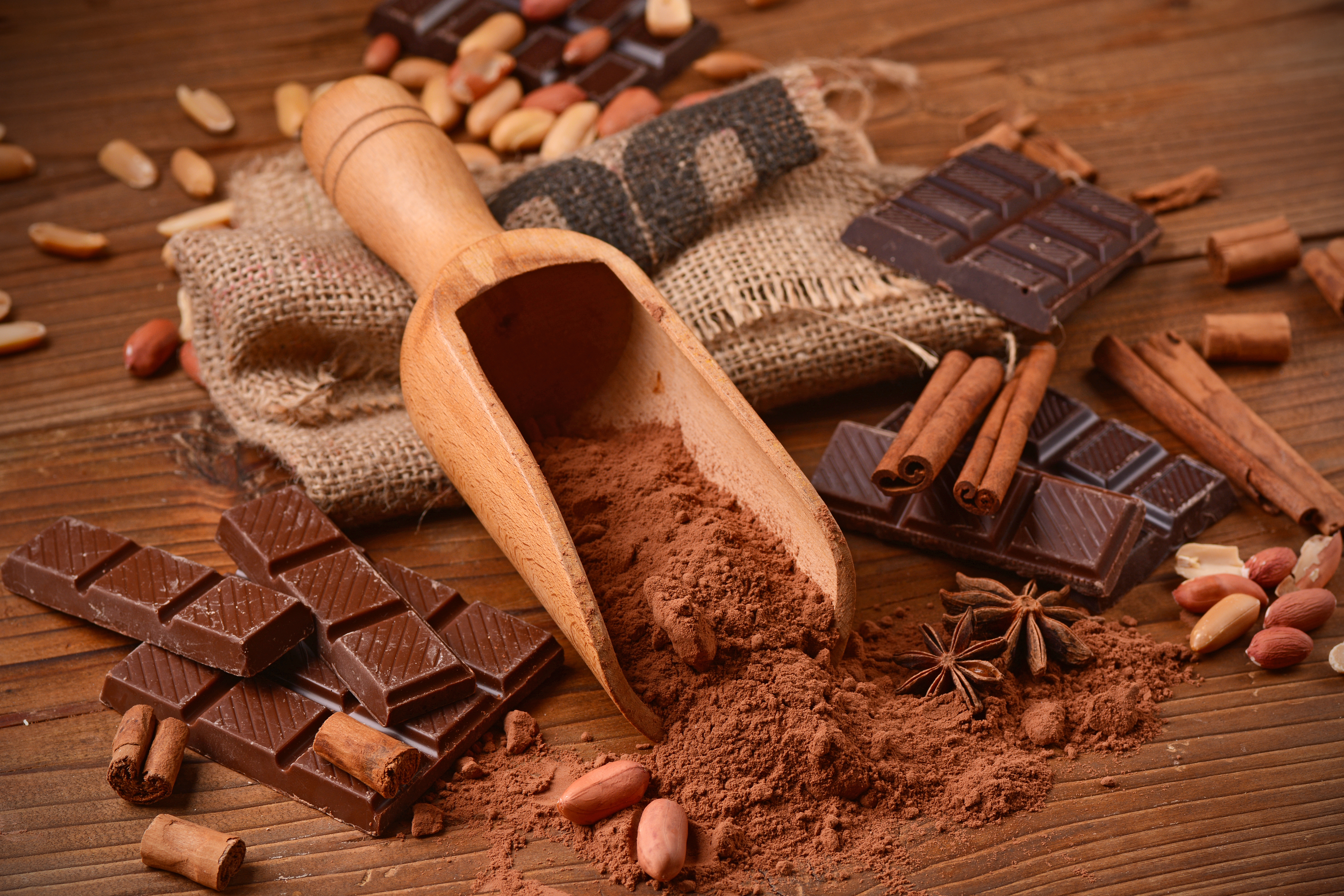 Free download wallpaper Food, Chocolate, Still Life, Cinnamon on your PC desktop