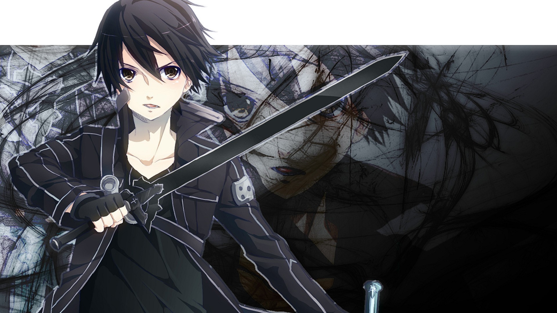 sword art online, anime, kirito (sword art online) HD wallpaper