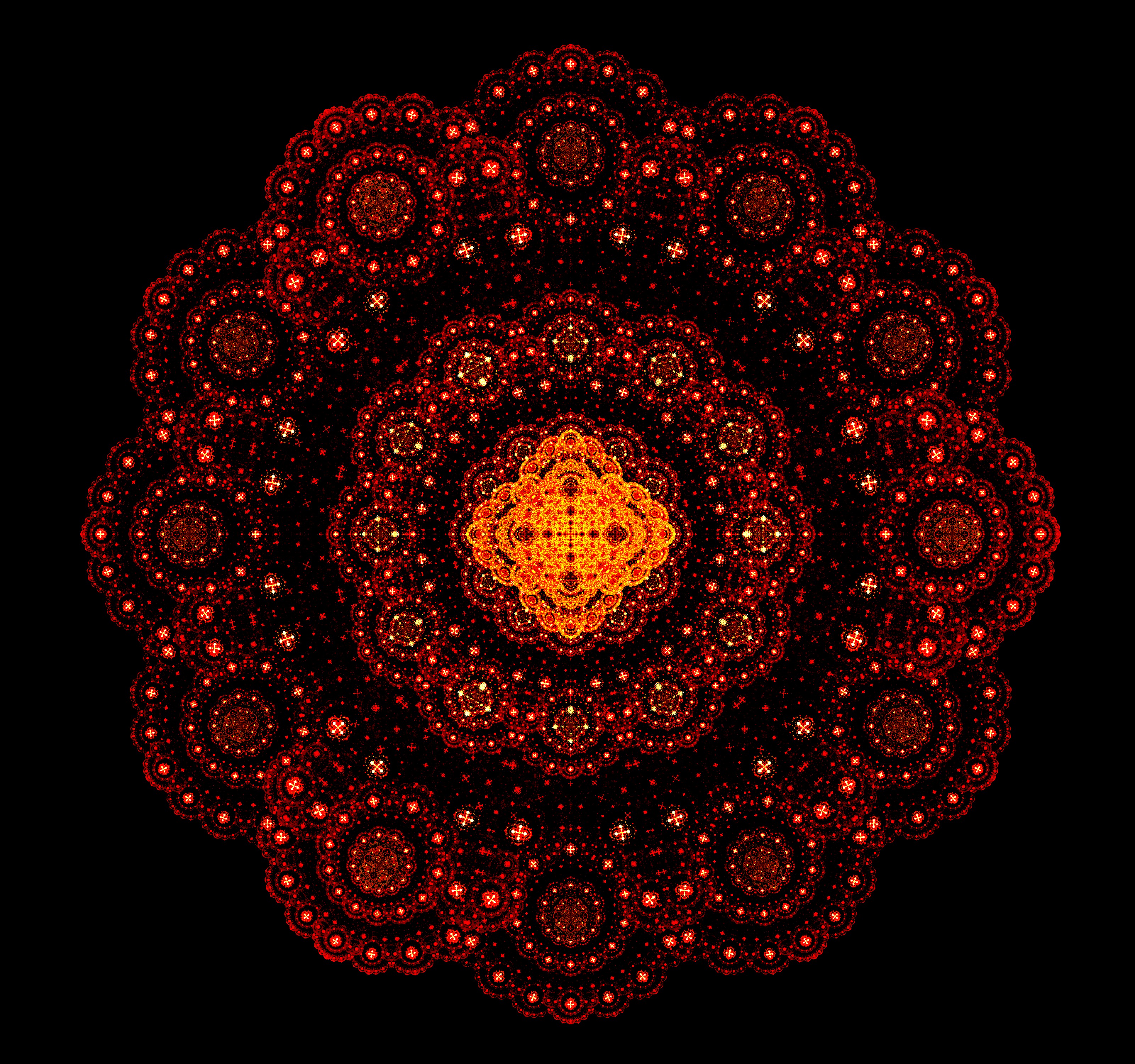 kaleidoscope, abstract, ornament, pattern, fractal