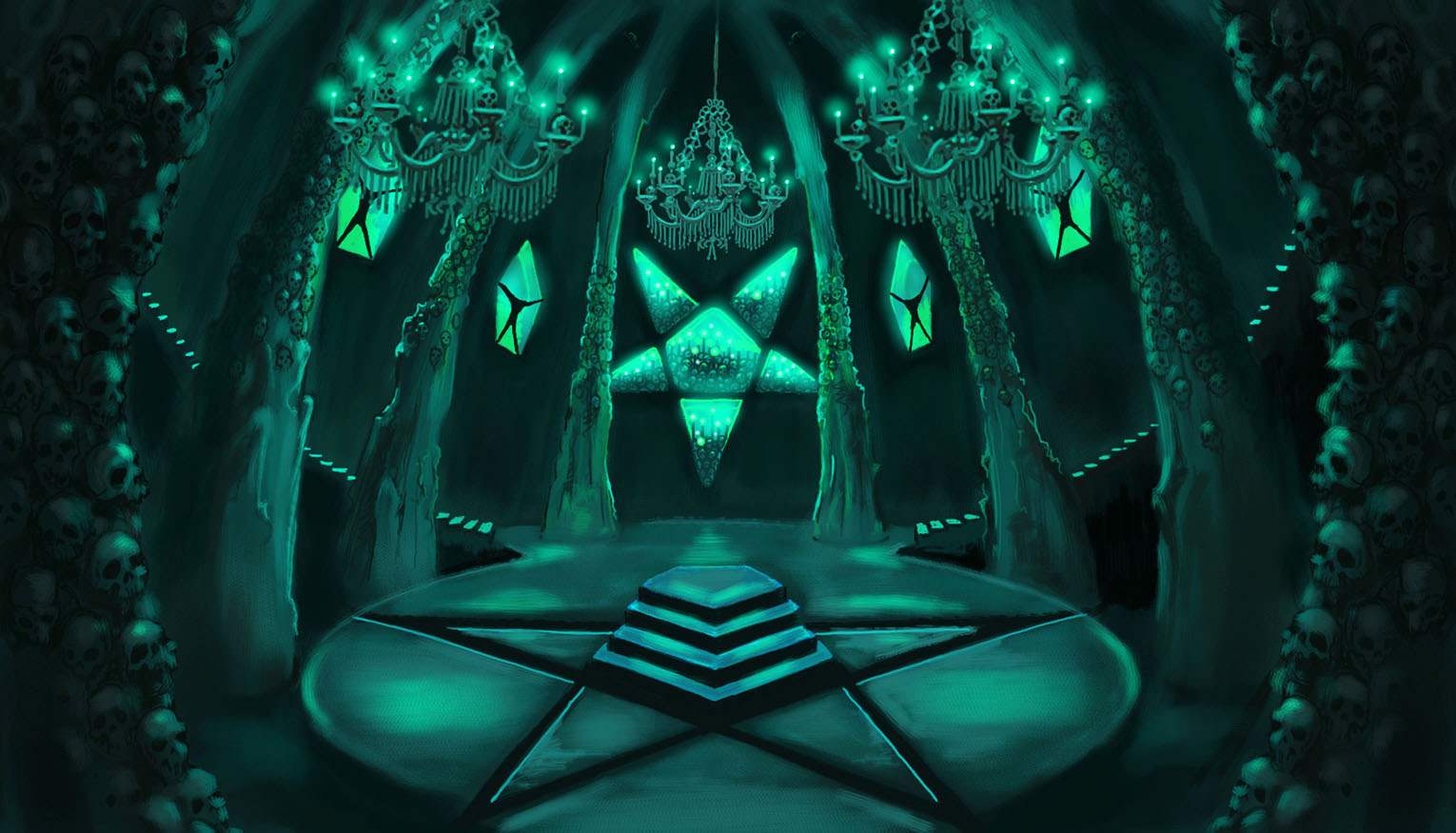 occult, dark Phone Background