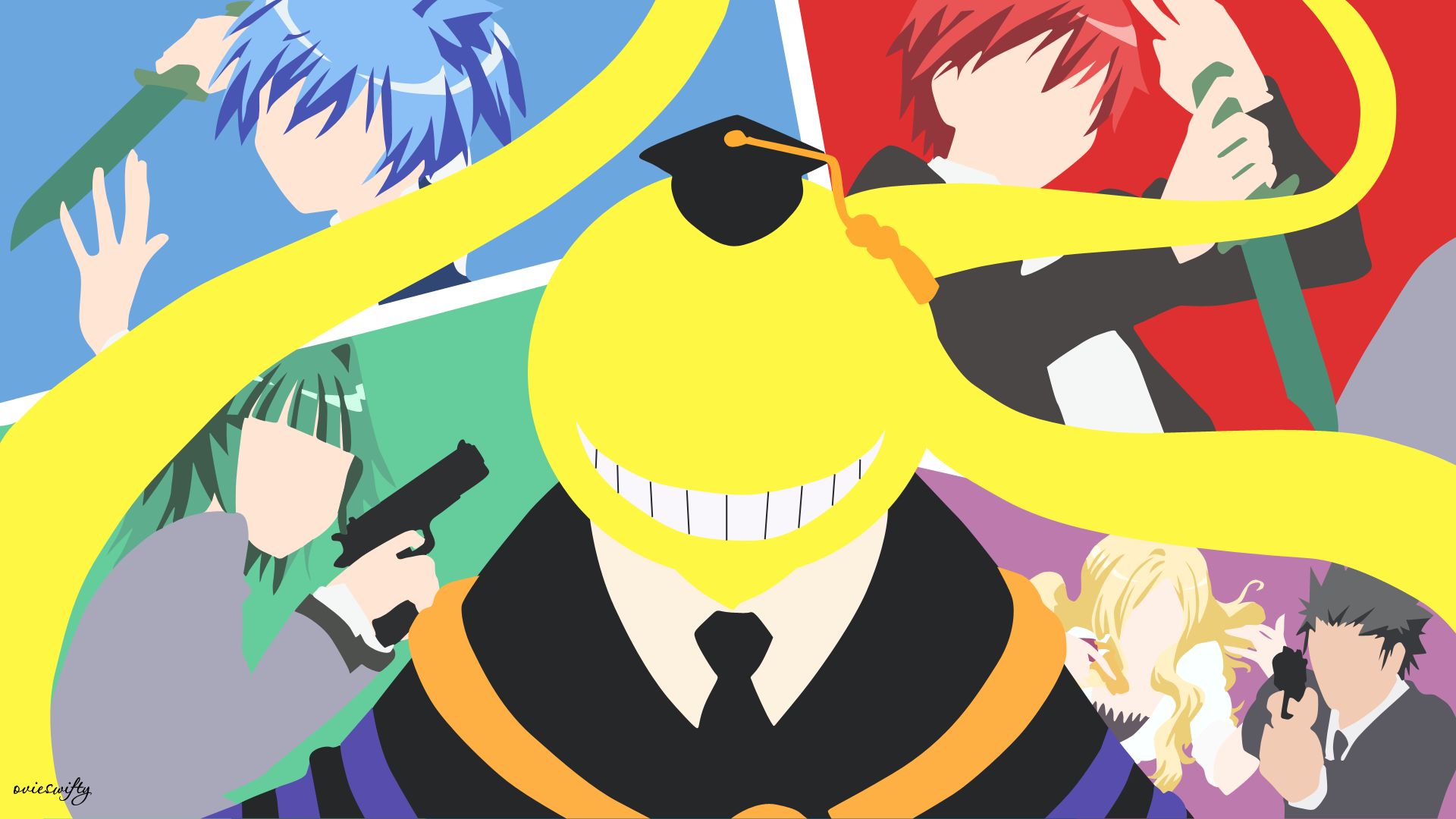 Korosensei Karakter Anime Assassination Classroom yang Mematikan   KINCIRcom