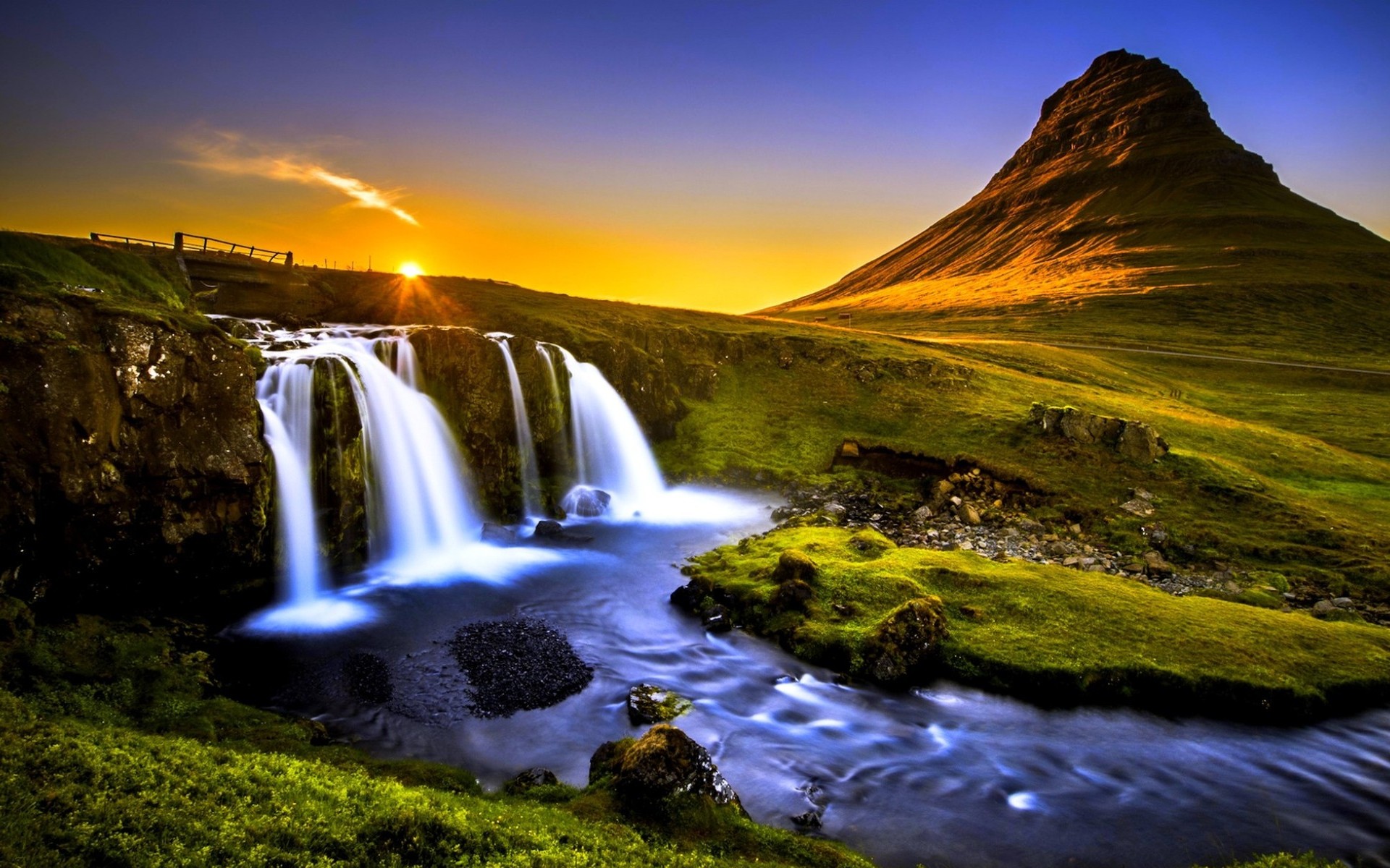 Водопад Годафосс, Исландия