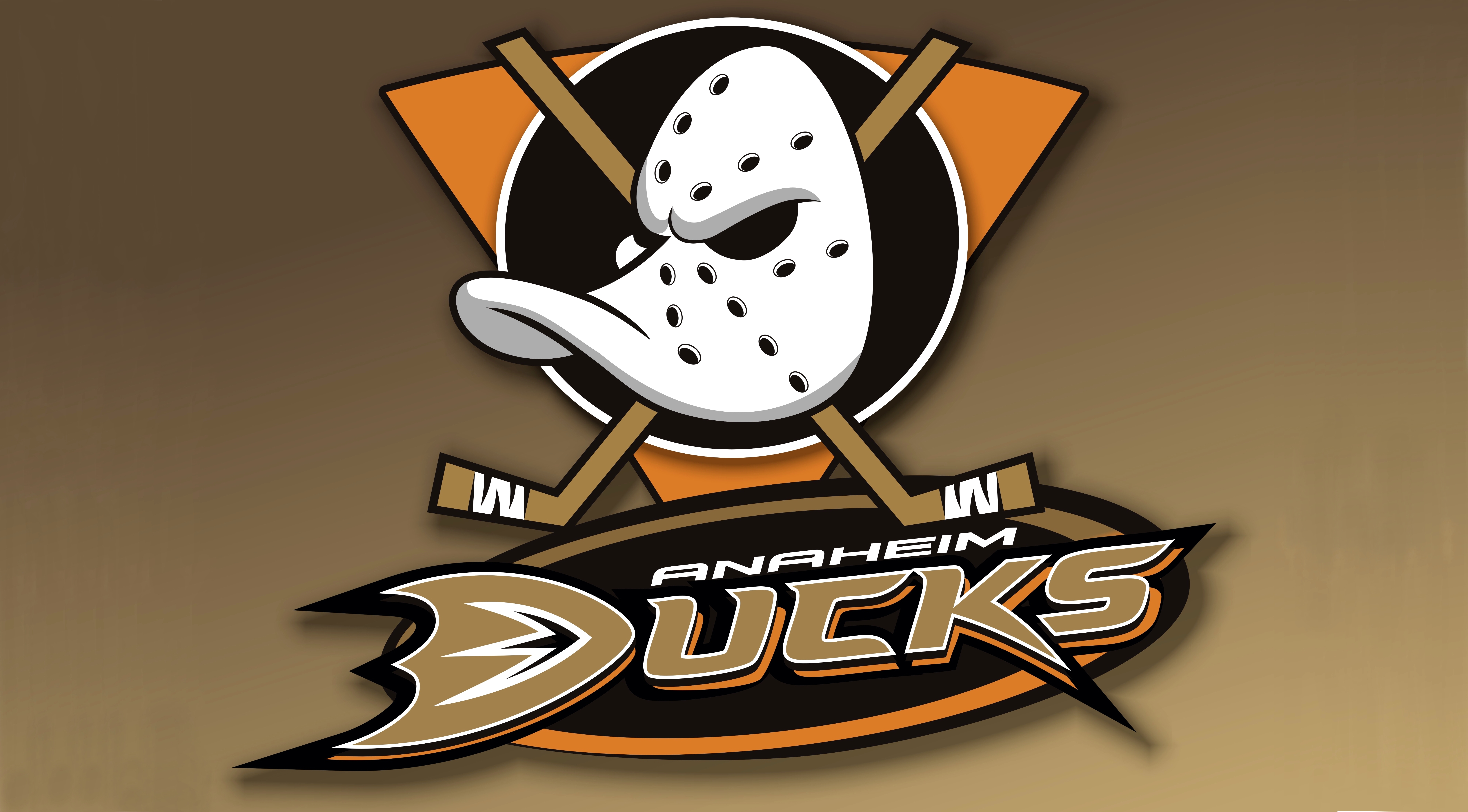anaheim ducks, sports, emblem, logo, nhl, hockey 4K