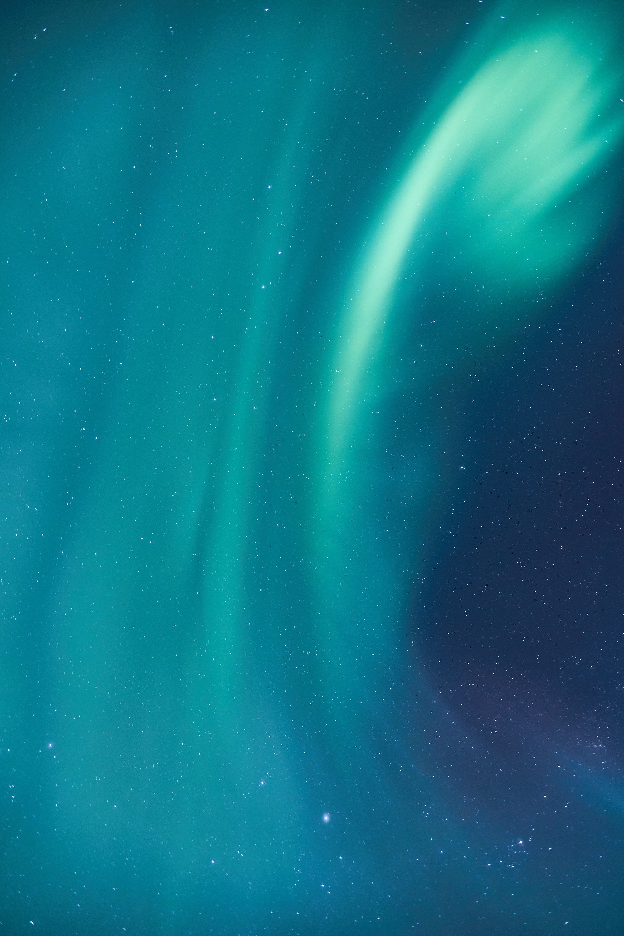 Download mobile wallpaper Aurora Borealis, Northern Lights, Sky, Stars, Nature, Night for free.