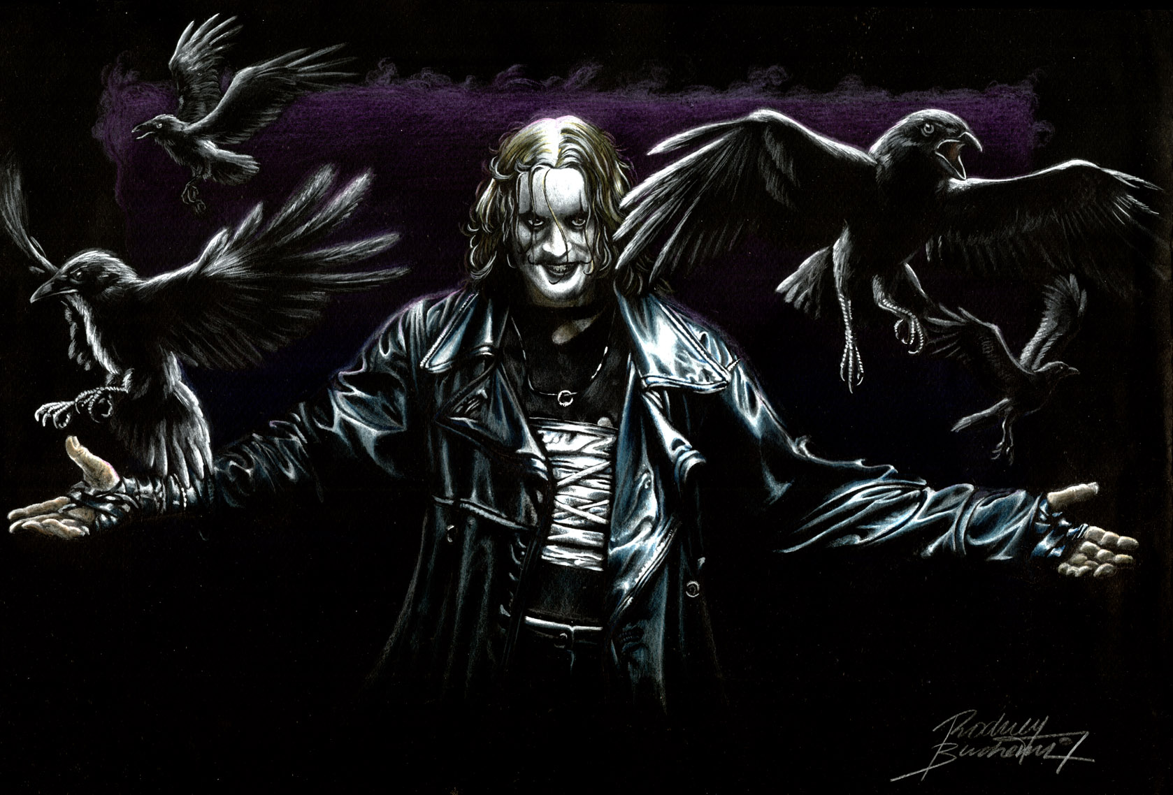 The Crow iPhone wallpapers