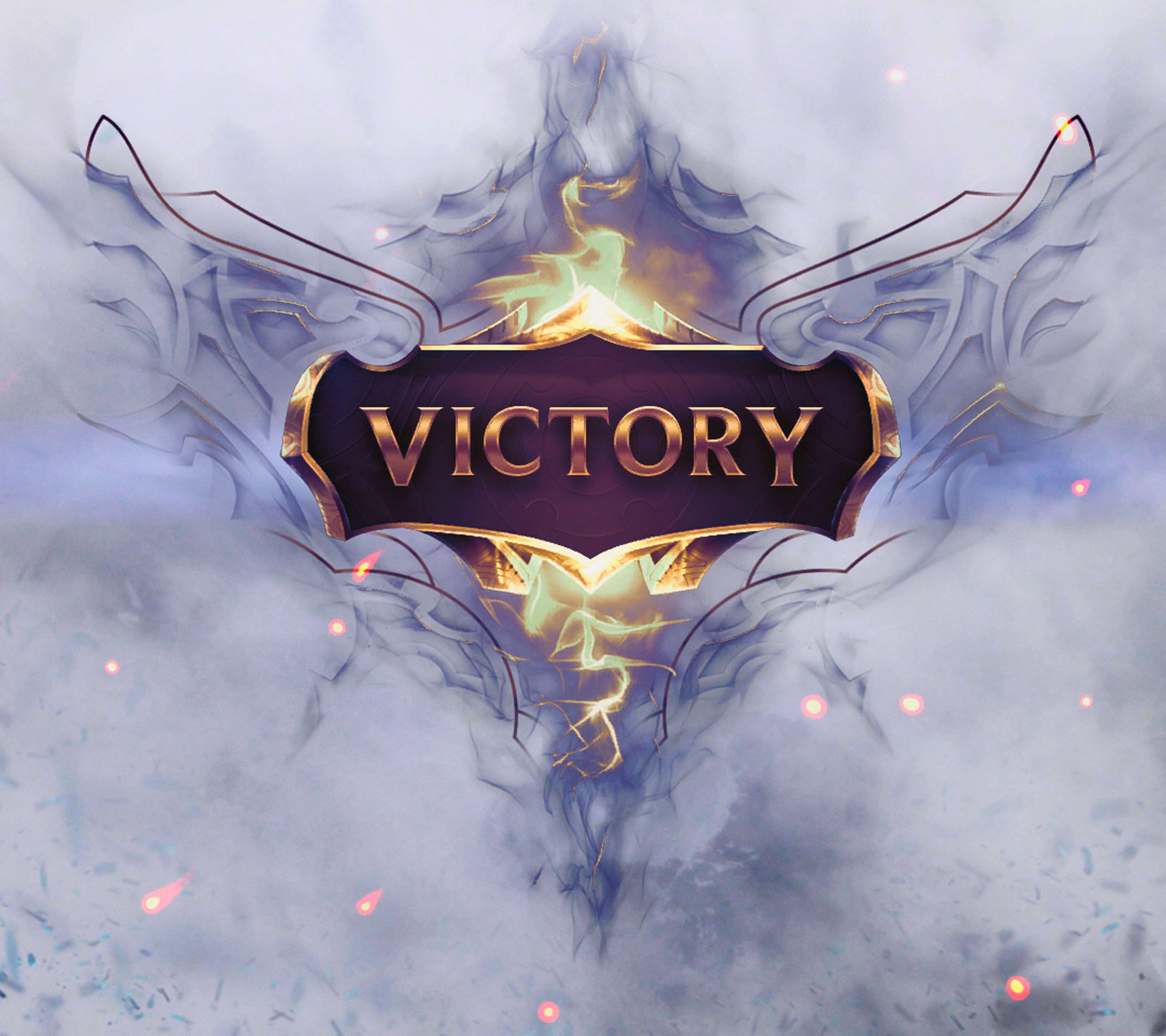 video game, league of legends, victory, photoshop HD wallpaper